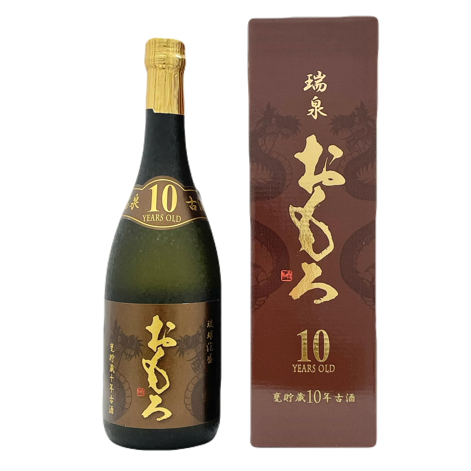 琉球泡盛【おもろ甕貯蔵】10年古酒(43度/720ml)／瑞泉酒造