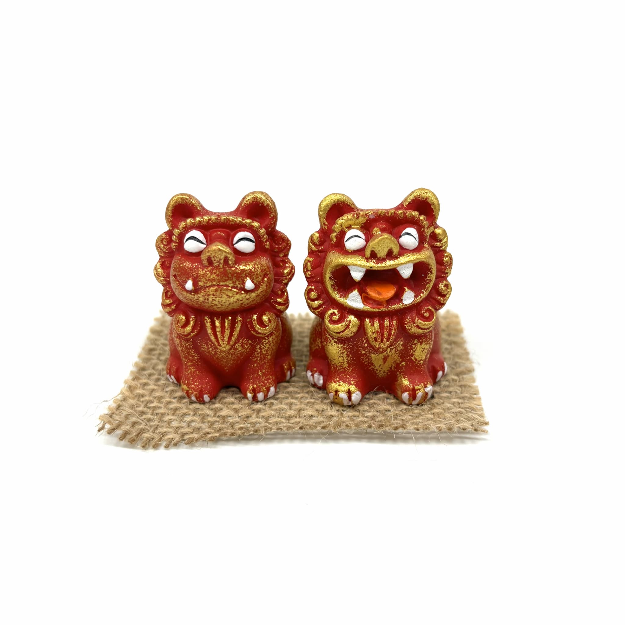 ほのぼのペアシーサー(4cm)