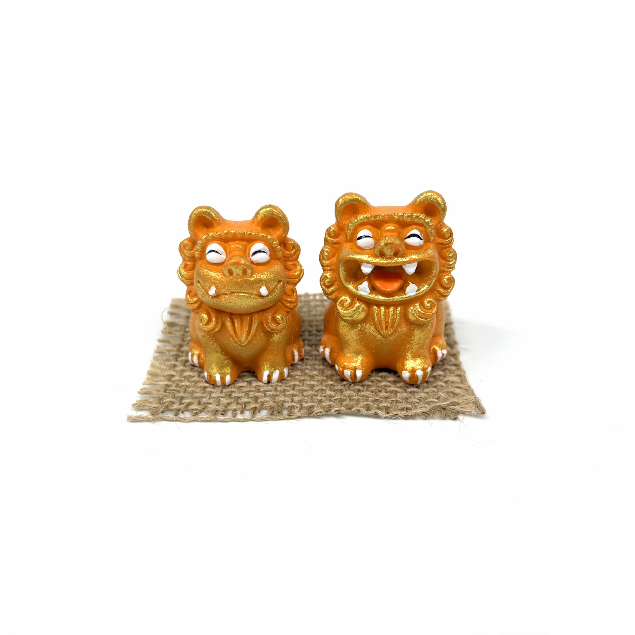 ほのぼのペアシーサー(4cm)