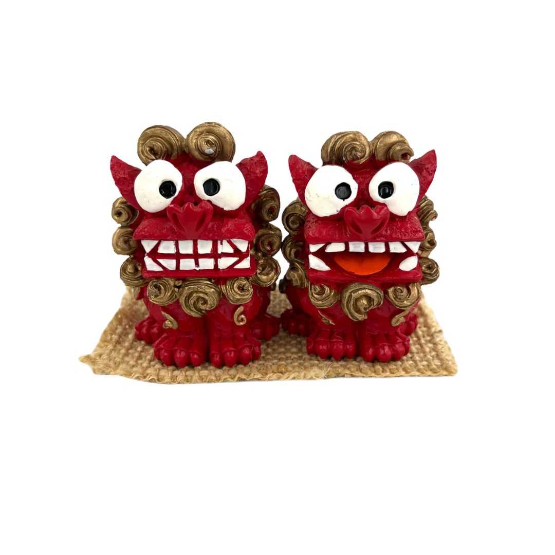 原始獅子 正面(8cm)