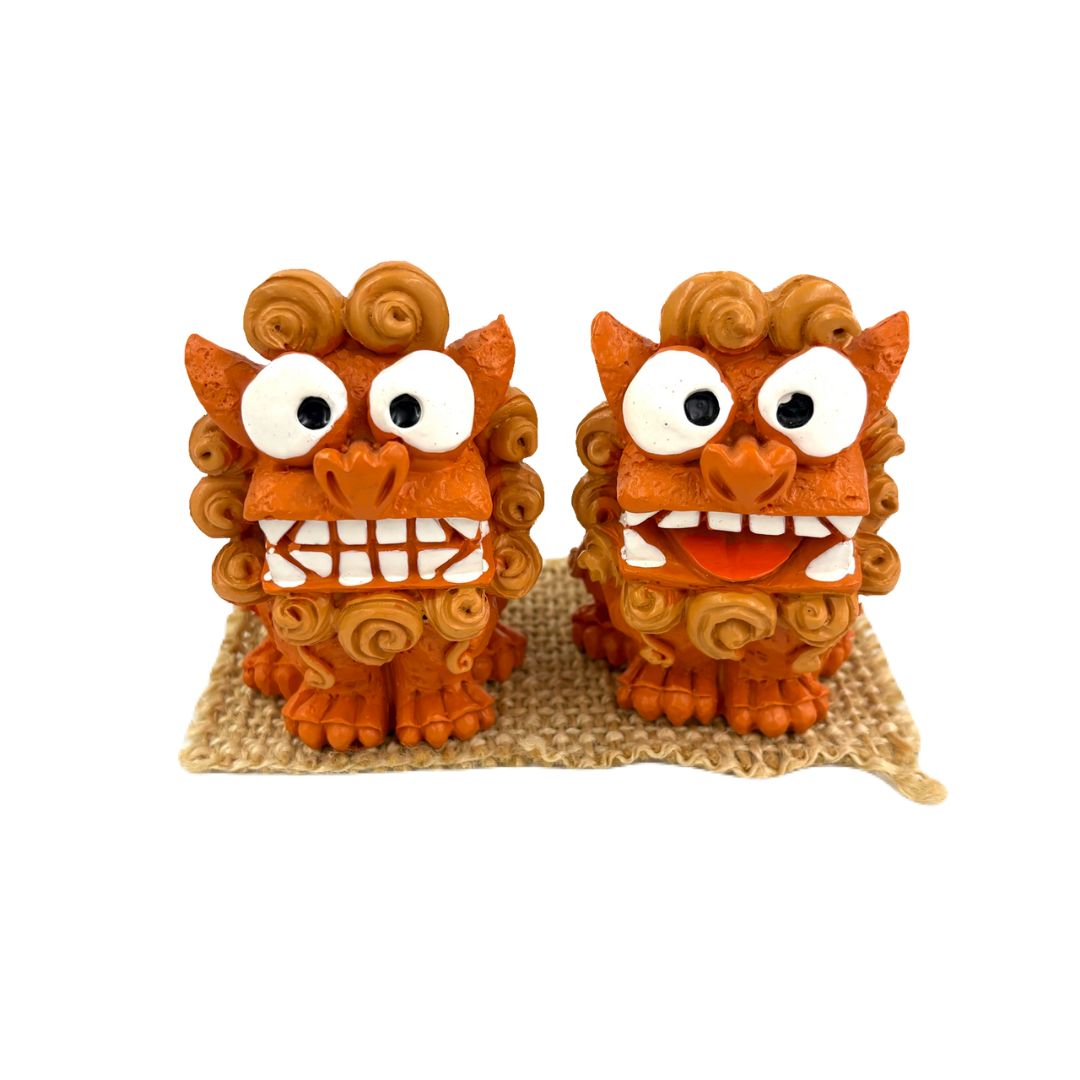 原始獅子 正面(8cm)