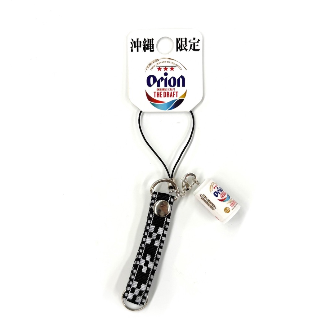 【オリオンビール】Orionミンサー調織りストラップ(沖縄限定)