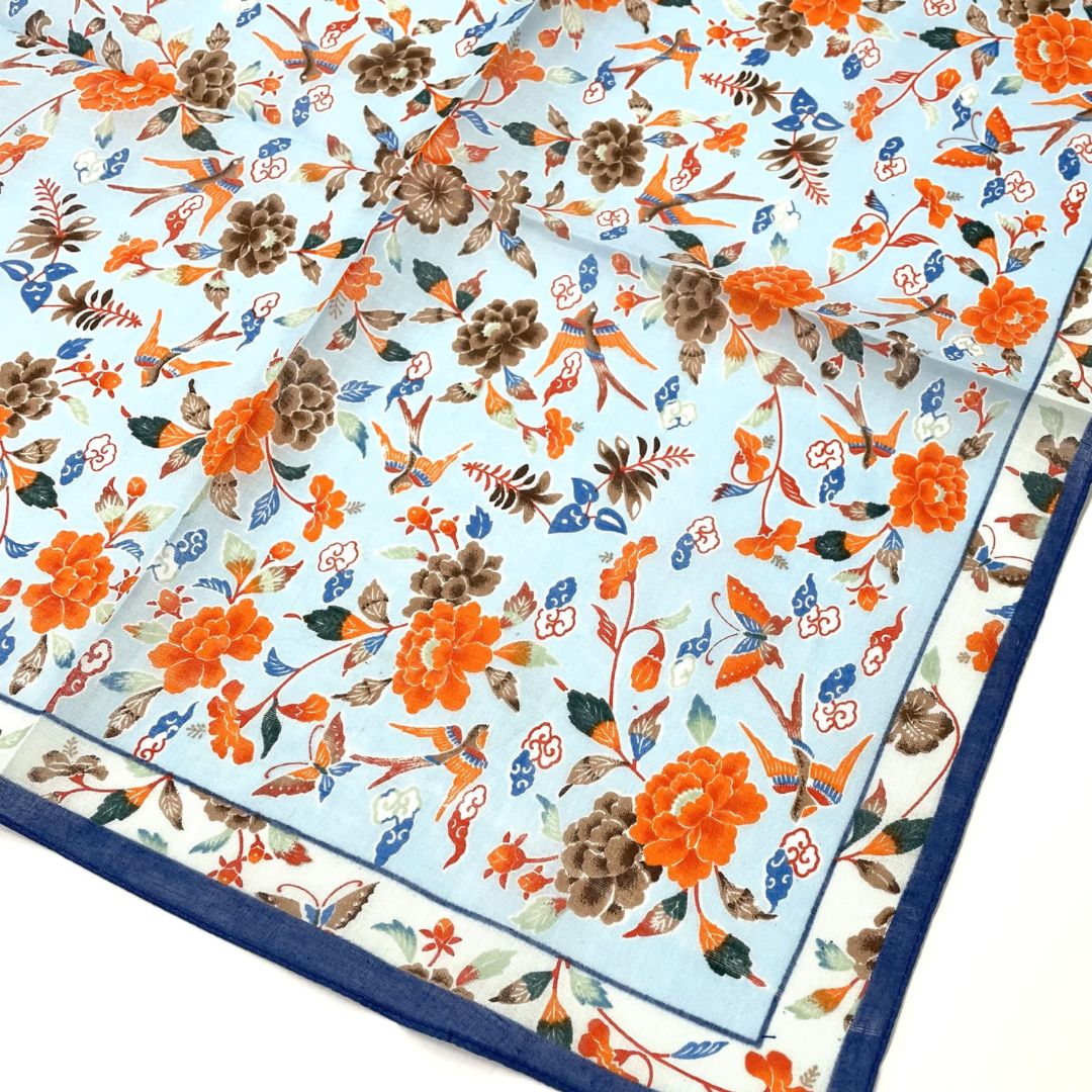 【オリジナル】大判紅型ハンカチ