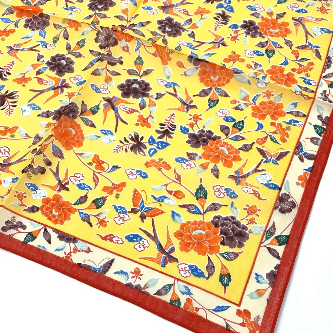 【オリジナル】大判紅型ハンカチ