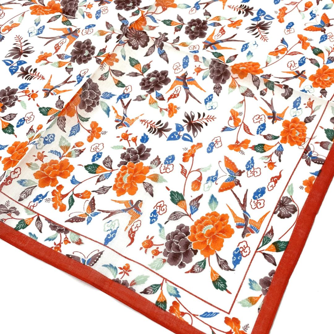 【オリジナル】大判紅型ハンカチ