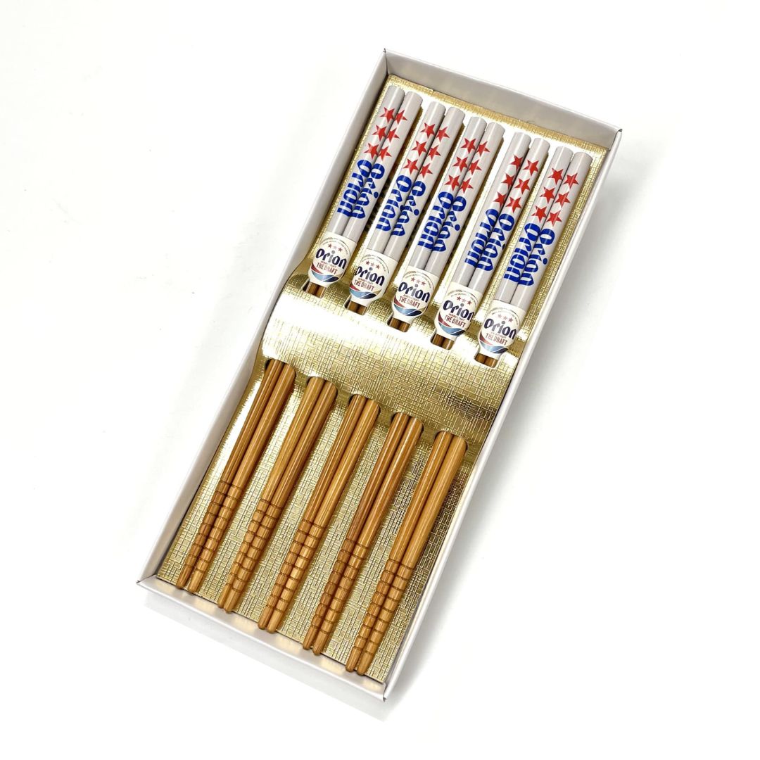 【オリオンビール】竹箸五膳セット