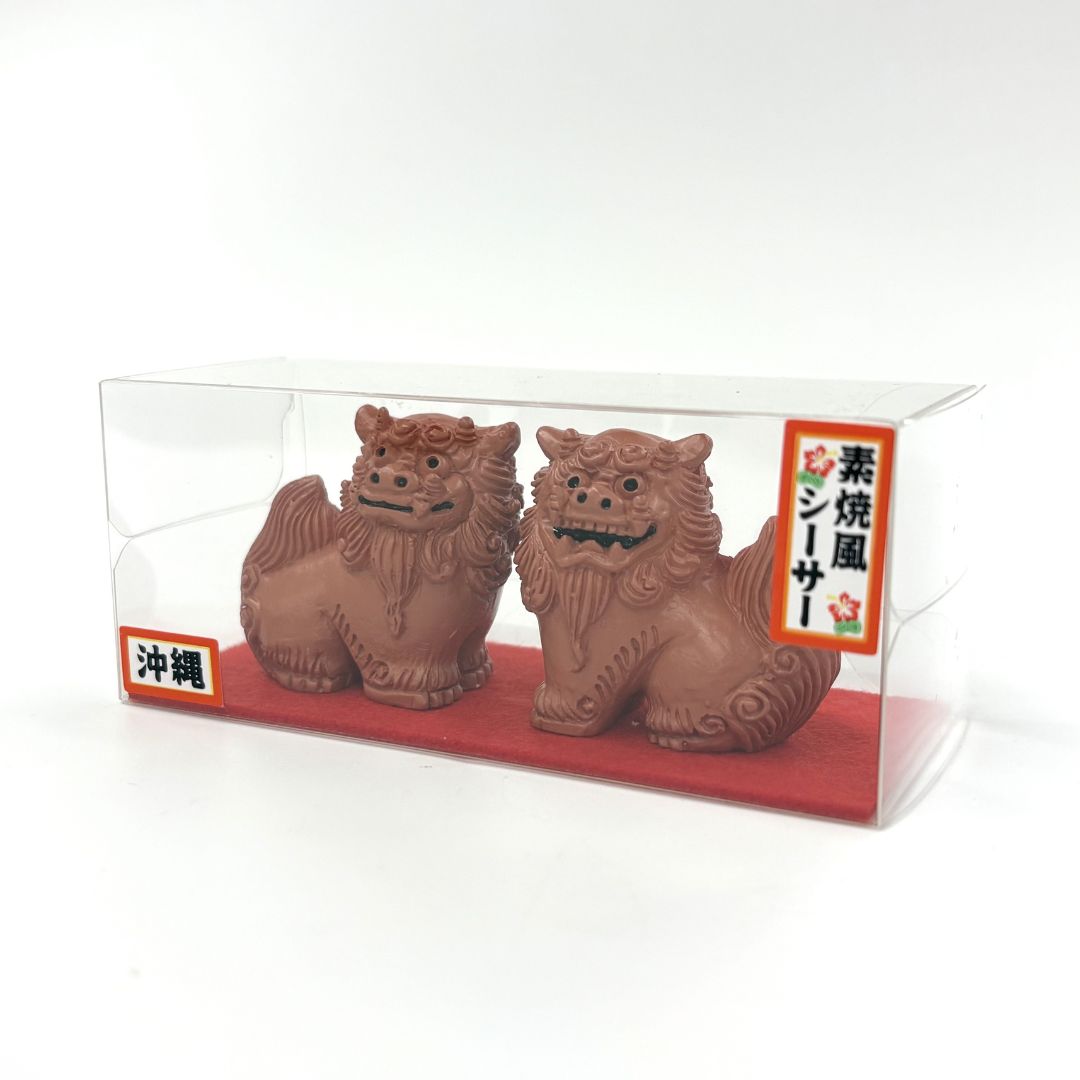 素焼風シーサー(座)