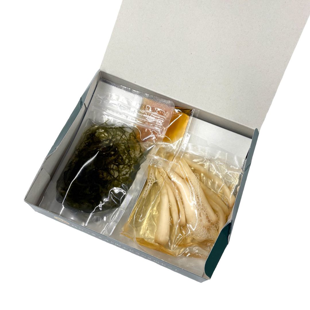 島らっきょうと海ぶどうの2点セット