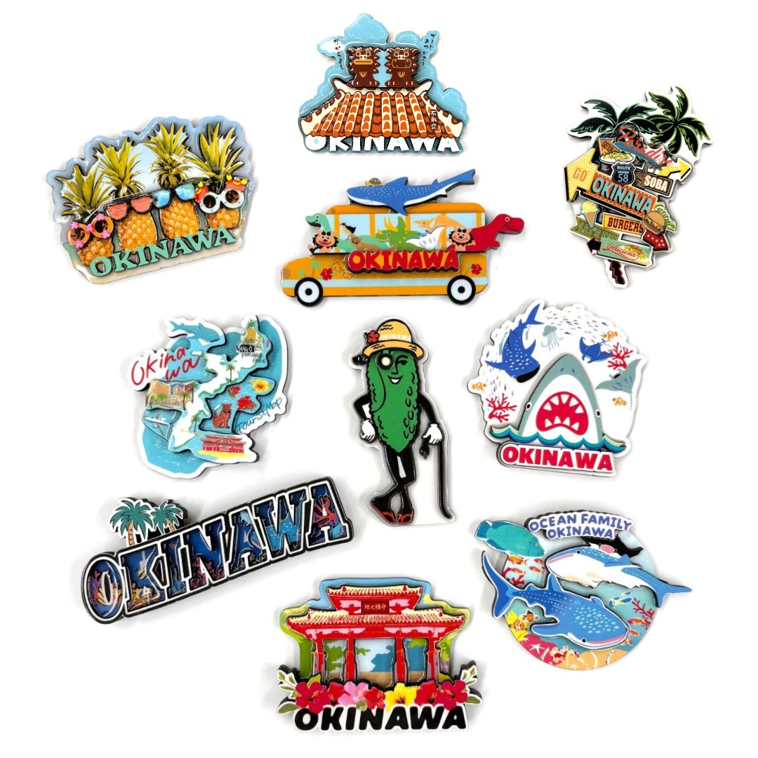 【沖縄限定】木製マグネット(各種)