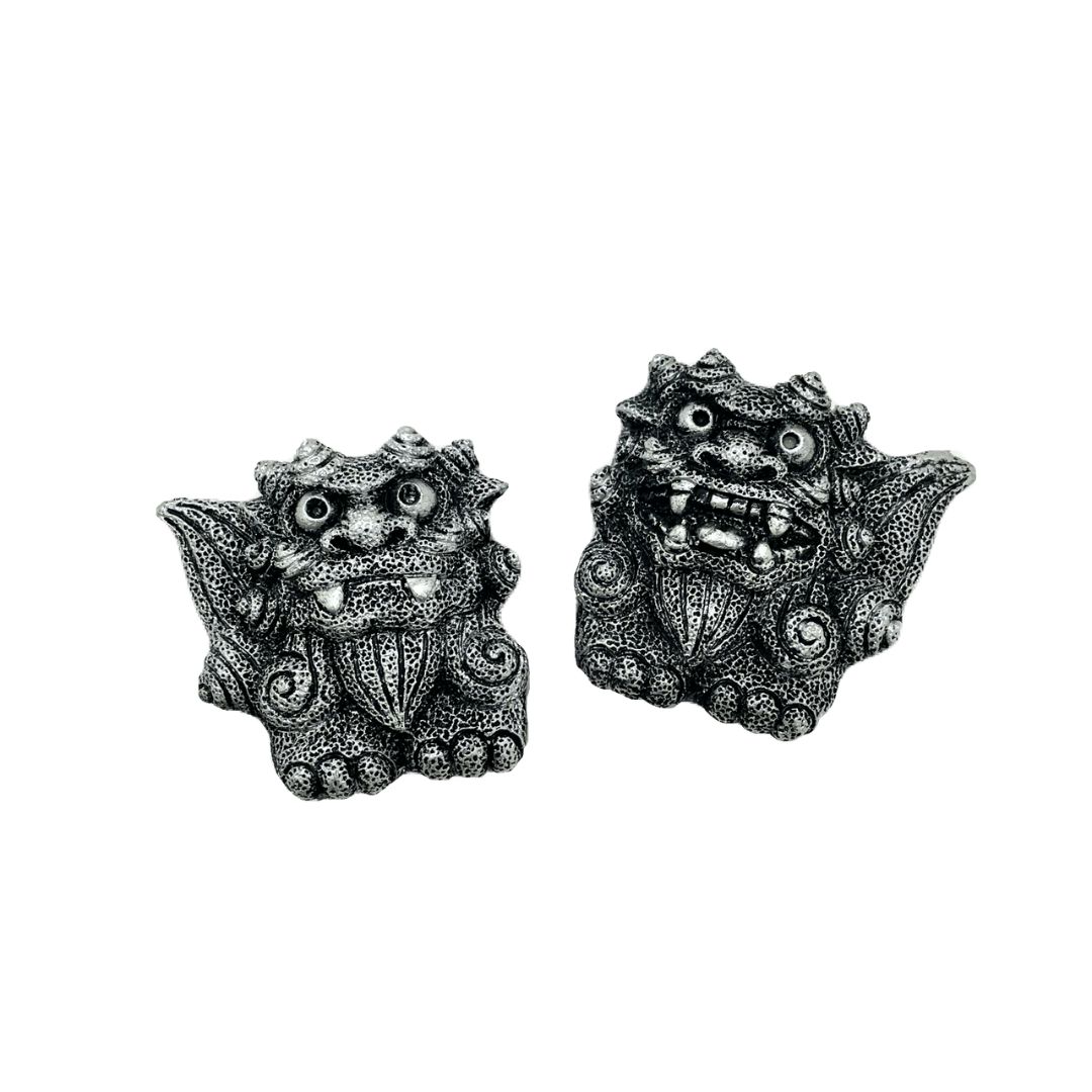 開運魔除銀獅子マグネット