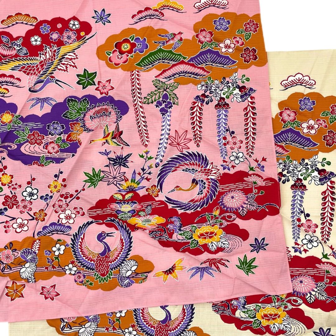 紅型柄 中風呂敷