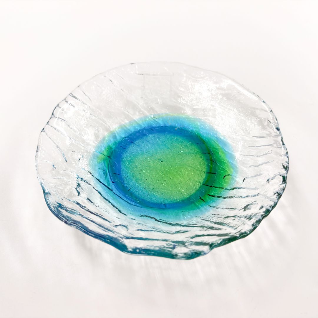 潮騒でこぼこ皿(S)