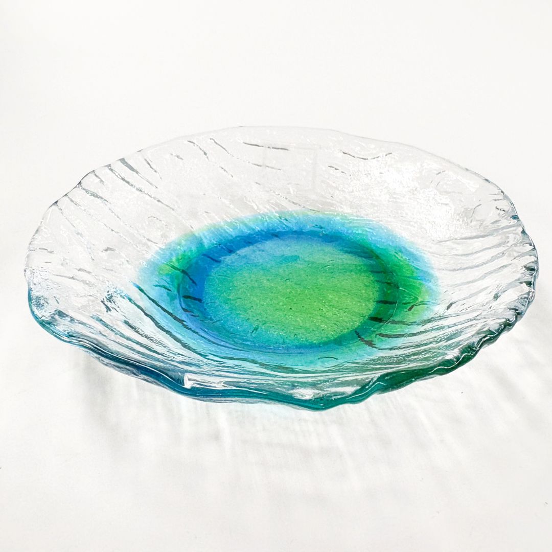 潮騒でこぼこ皿(S)