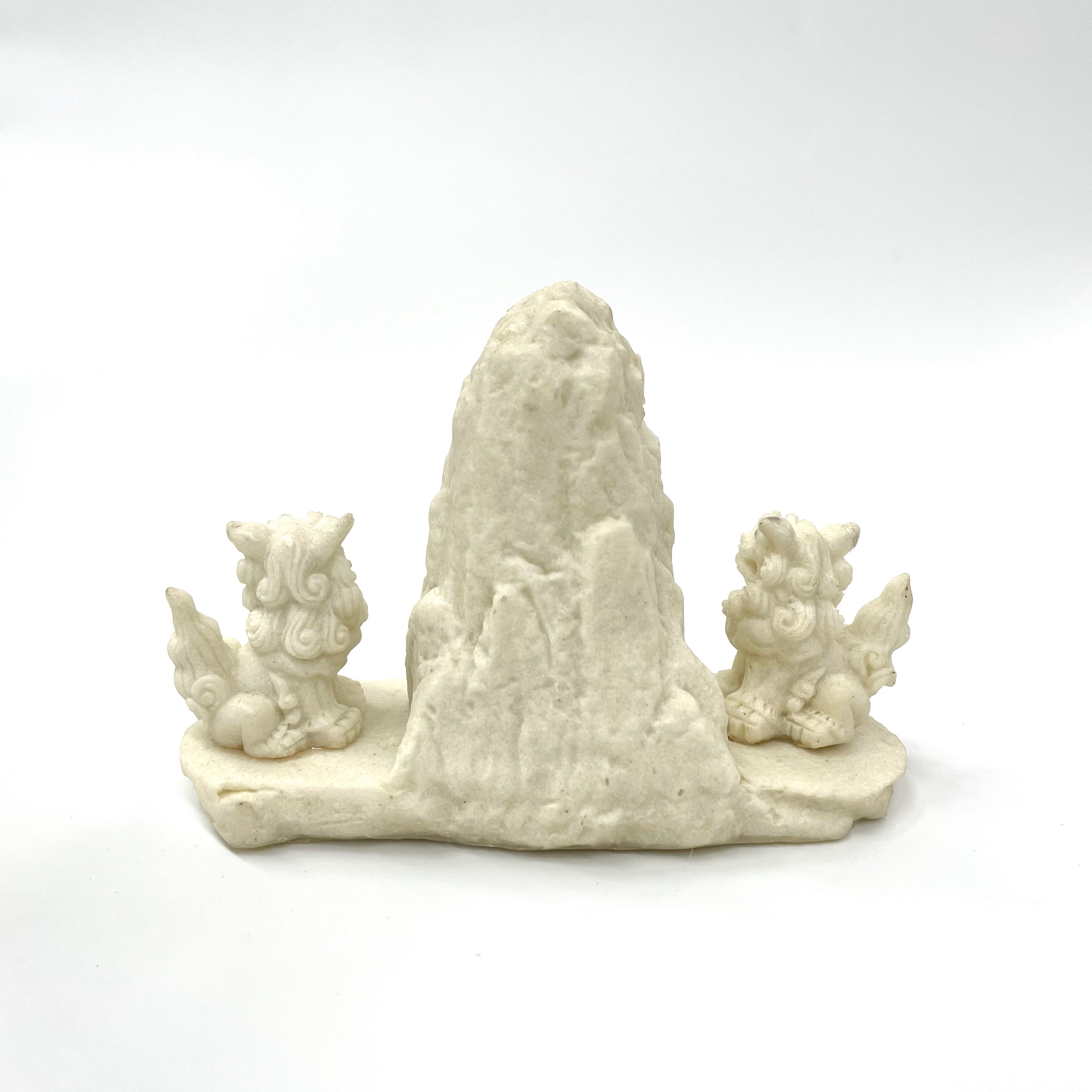 石敢當シーサー石調ペア(8.5cm)
