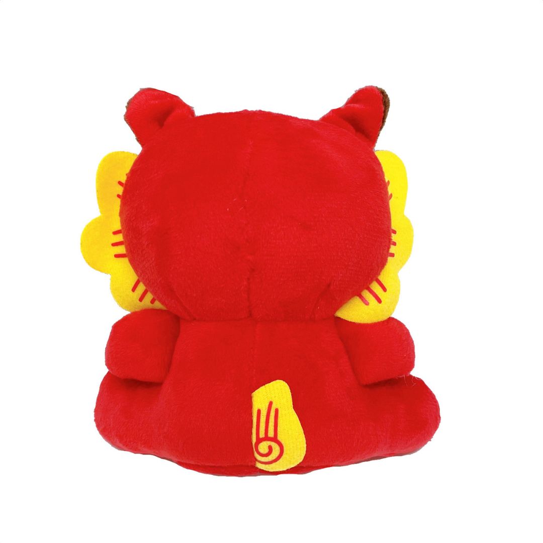 シーサーぬいぐるみキーホルダー/赤