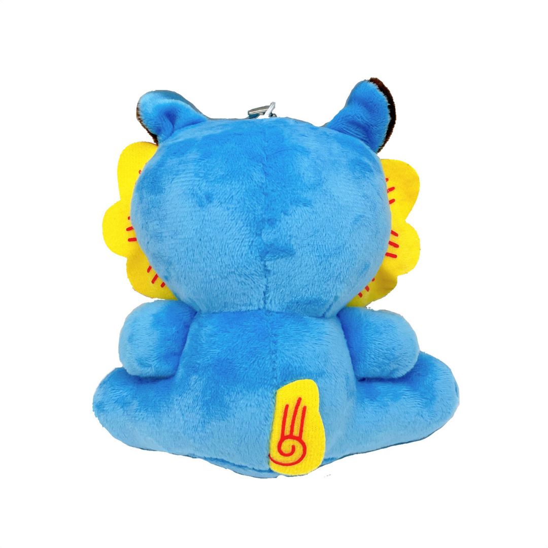 シーサーぬいぐるみキーホルダー/青