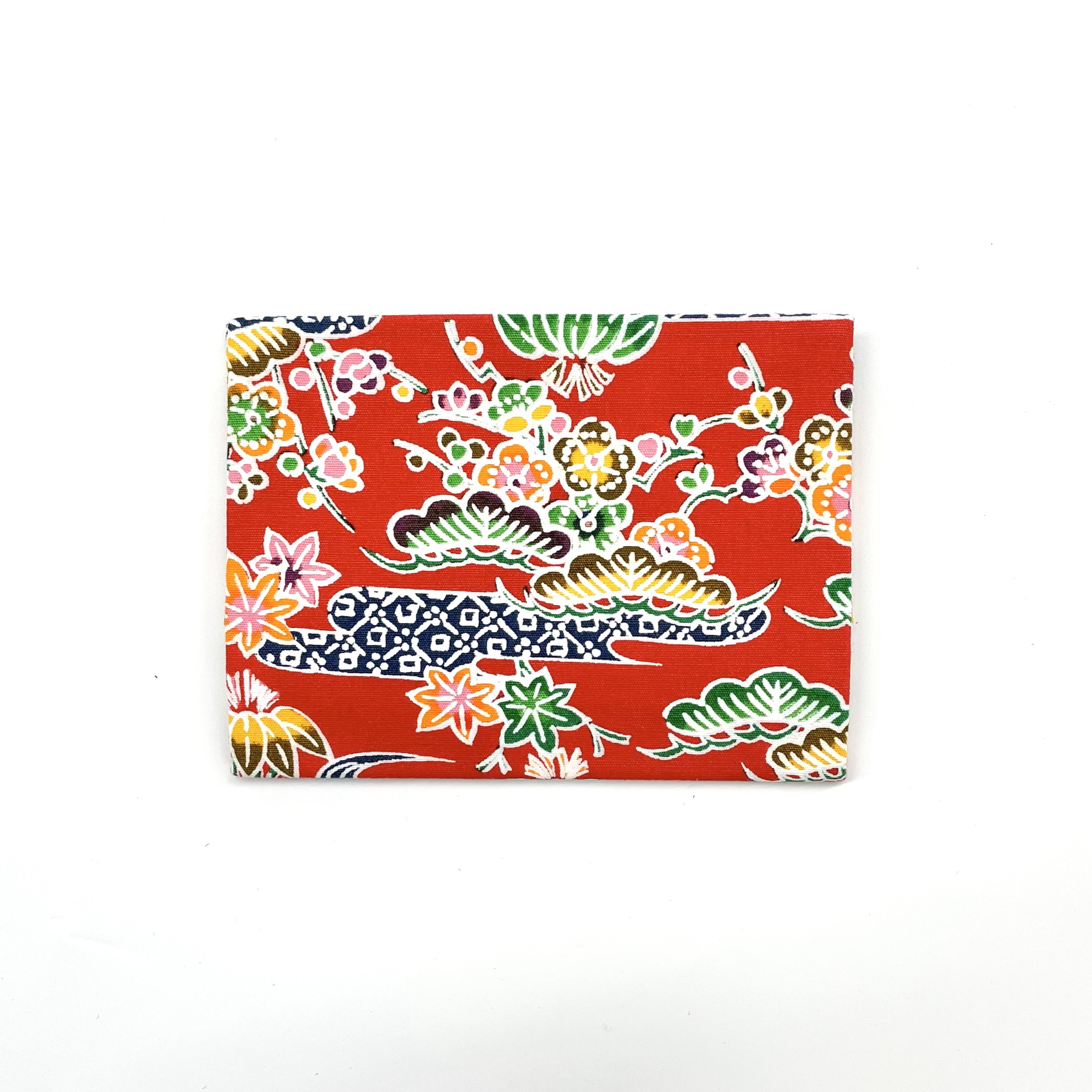紅型定期入れ(赤)
