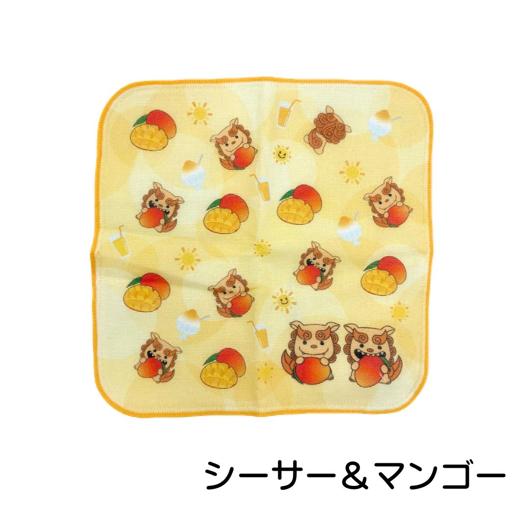 手のひらサイズのタオルはんかち
