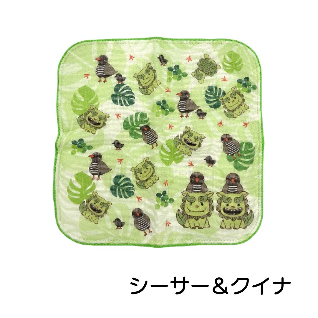 手のひらサイズのタオルはんかち
