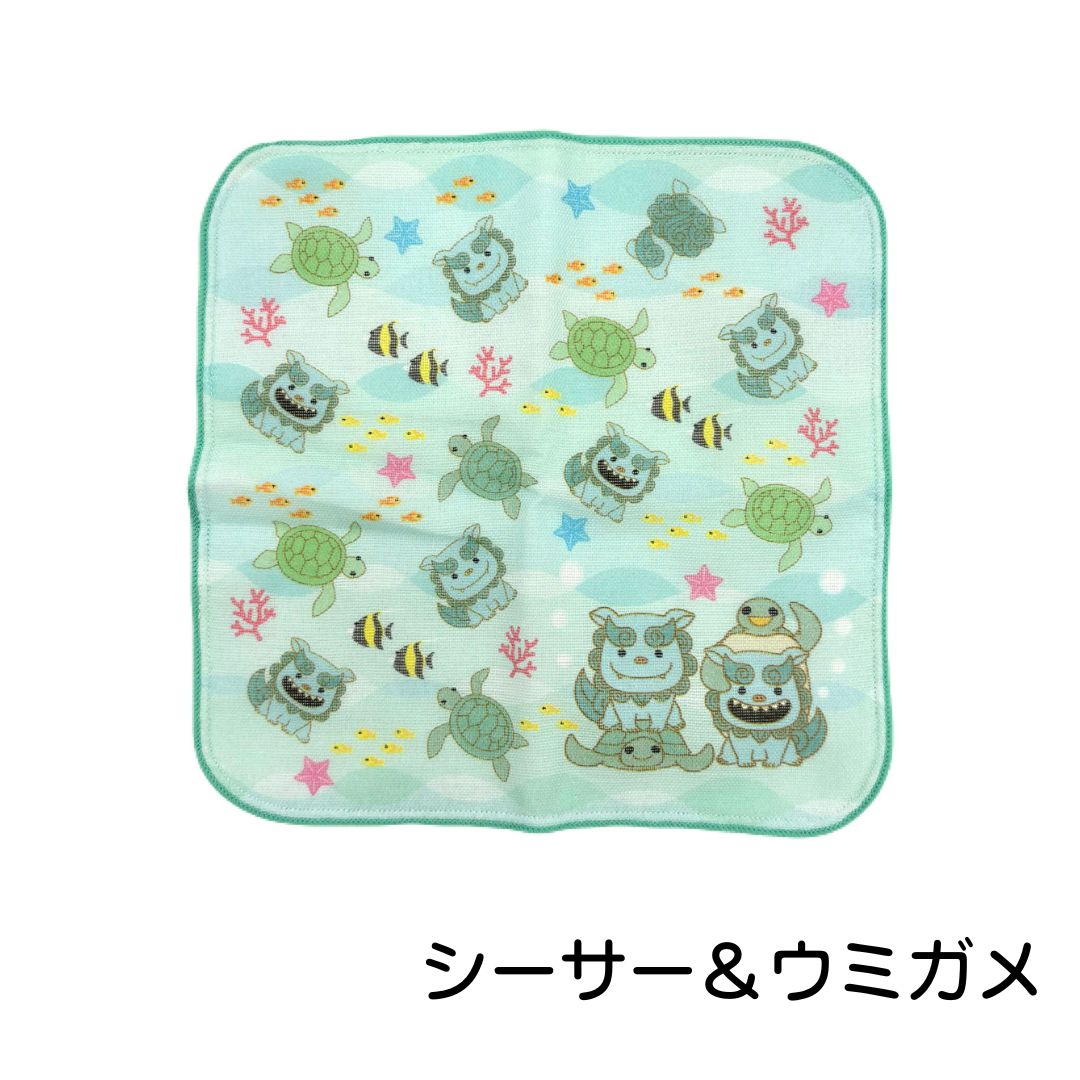 手のひらサイズのタオルはんかち