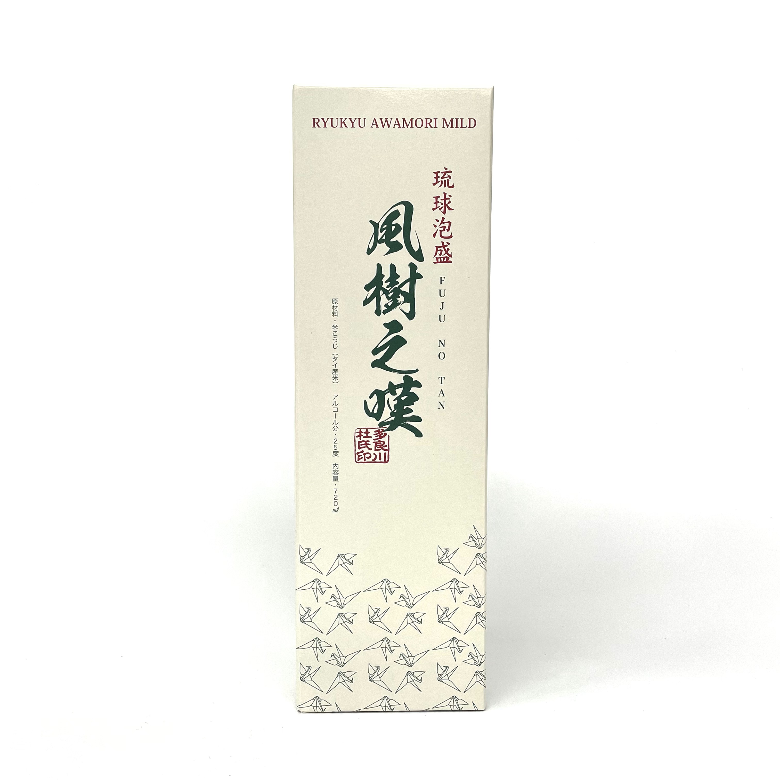 【17-2】琉球泡盛 風樹之嘆 (25度/720ml)