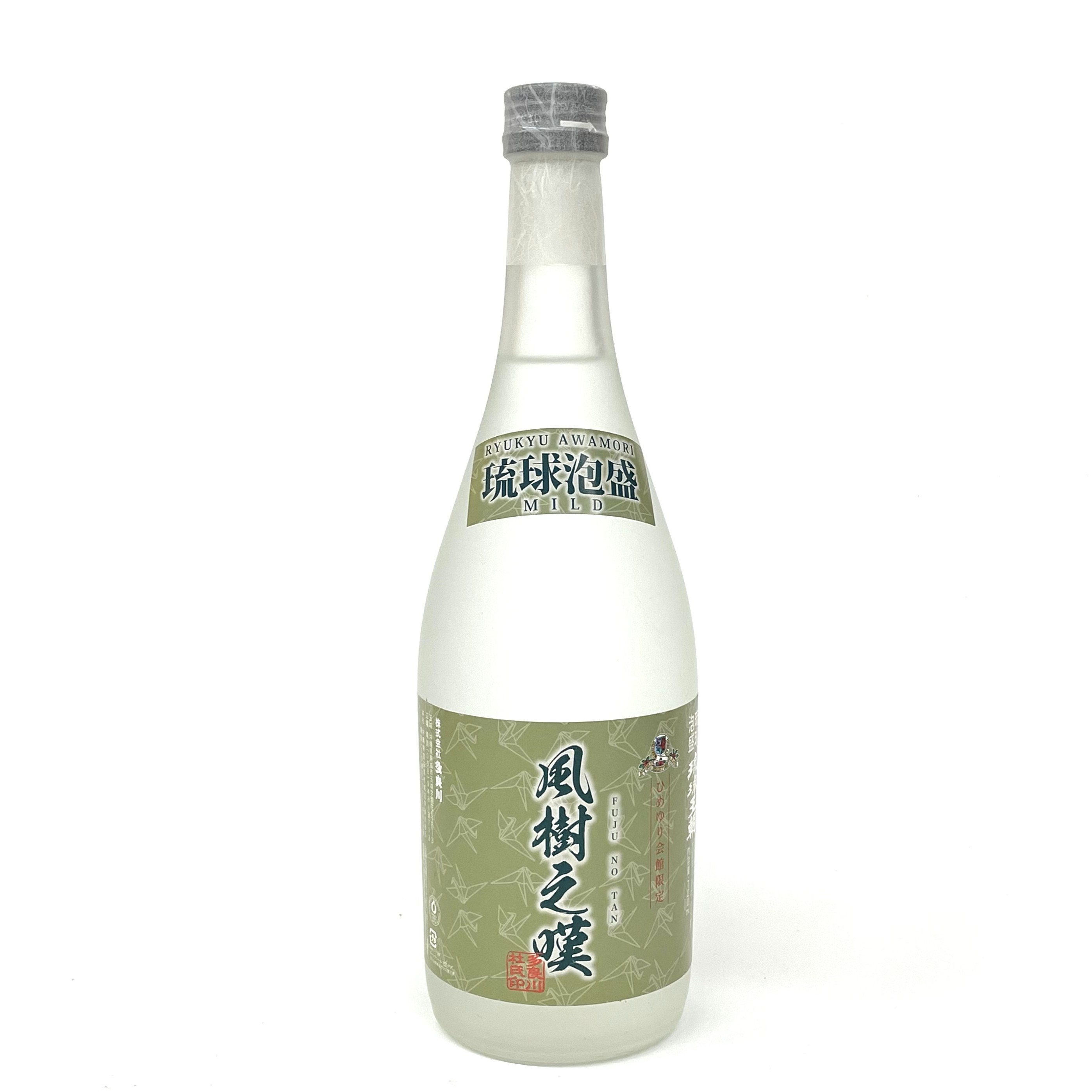 【17-2】琉球泡盛 風樹之嘆 (25度/720ml)
