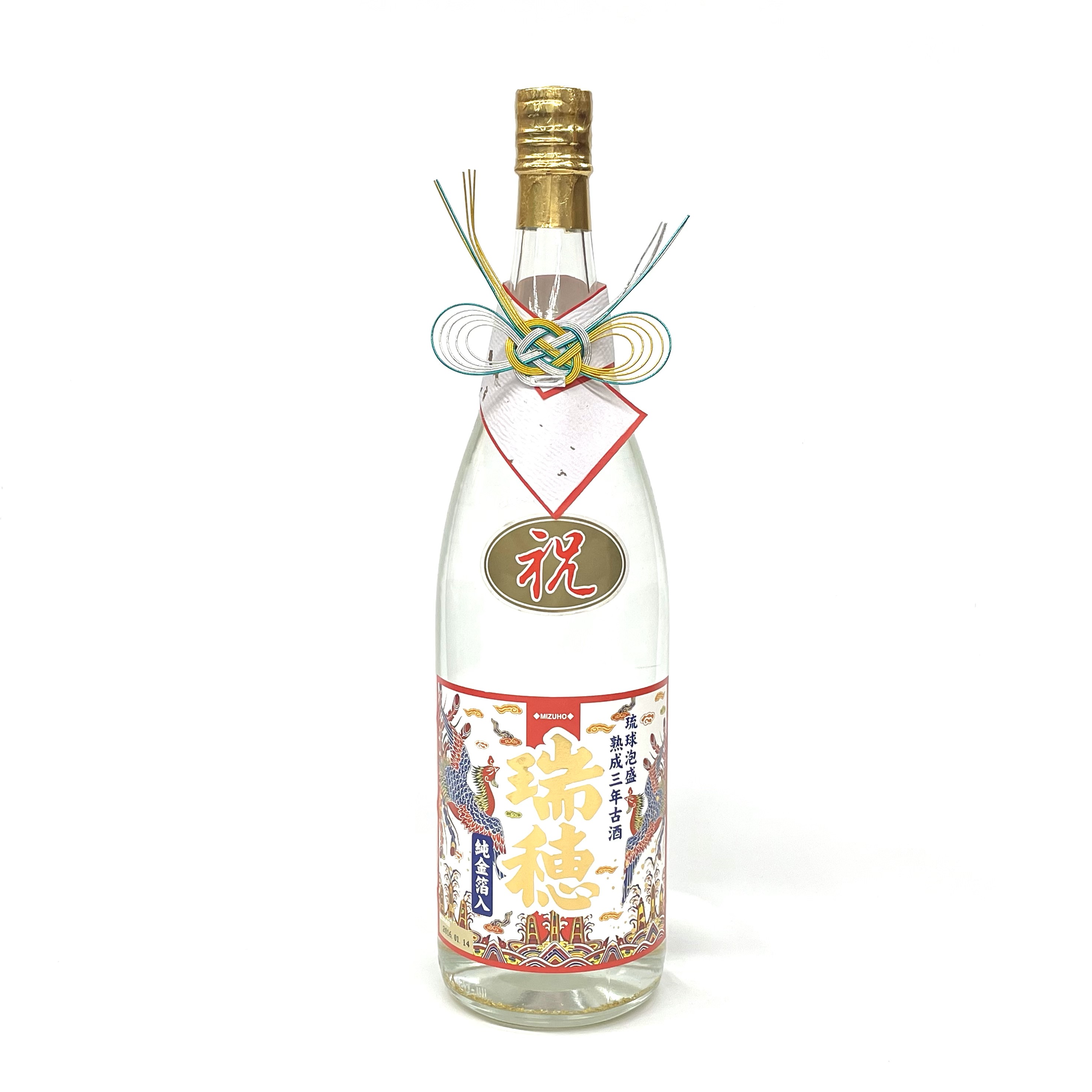 瑞穂 純金泡盛 古酒3年 (25度/1800ml)