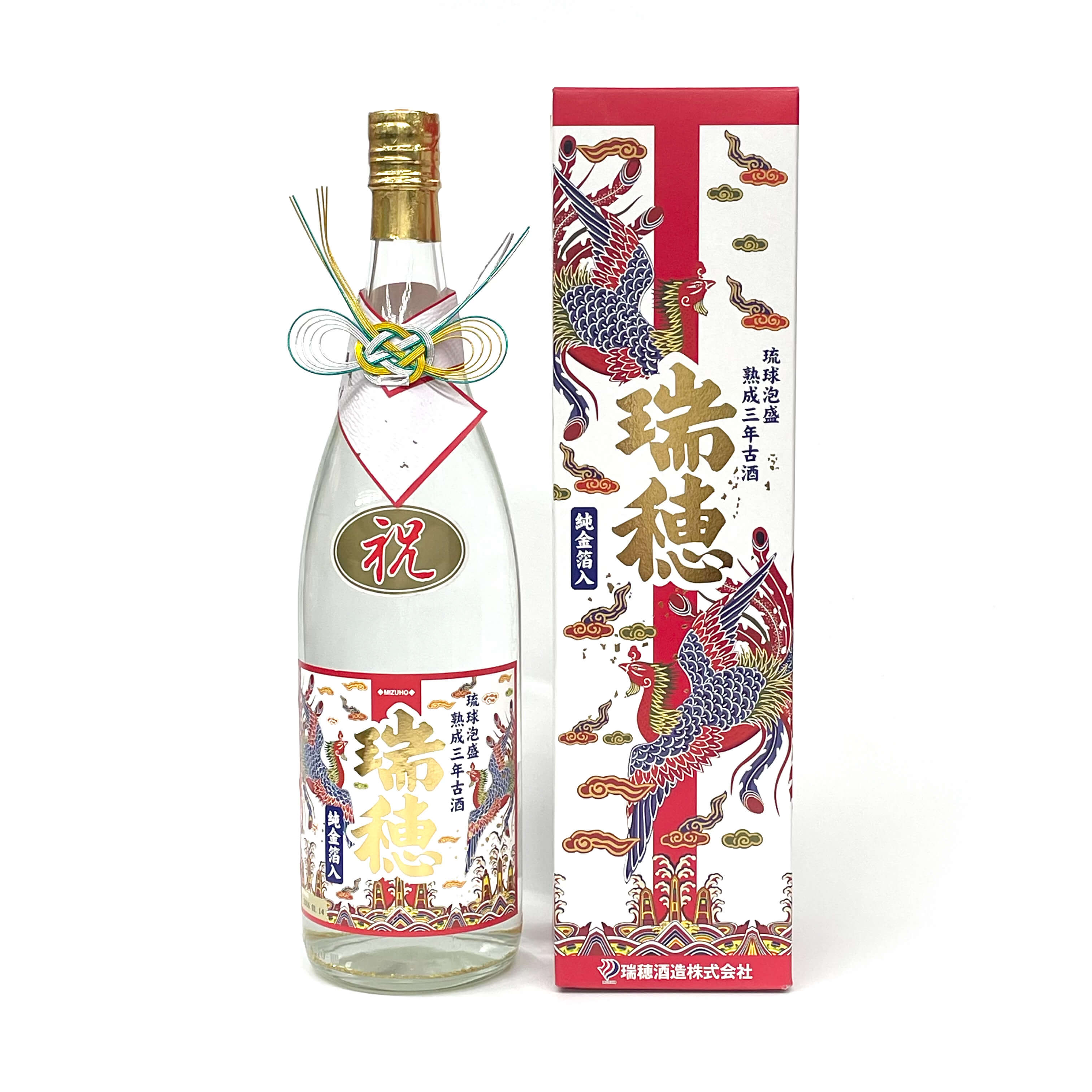 瑞穂 純金泡盛 古酒3年 (25度/1800ml)