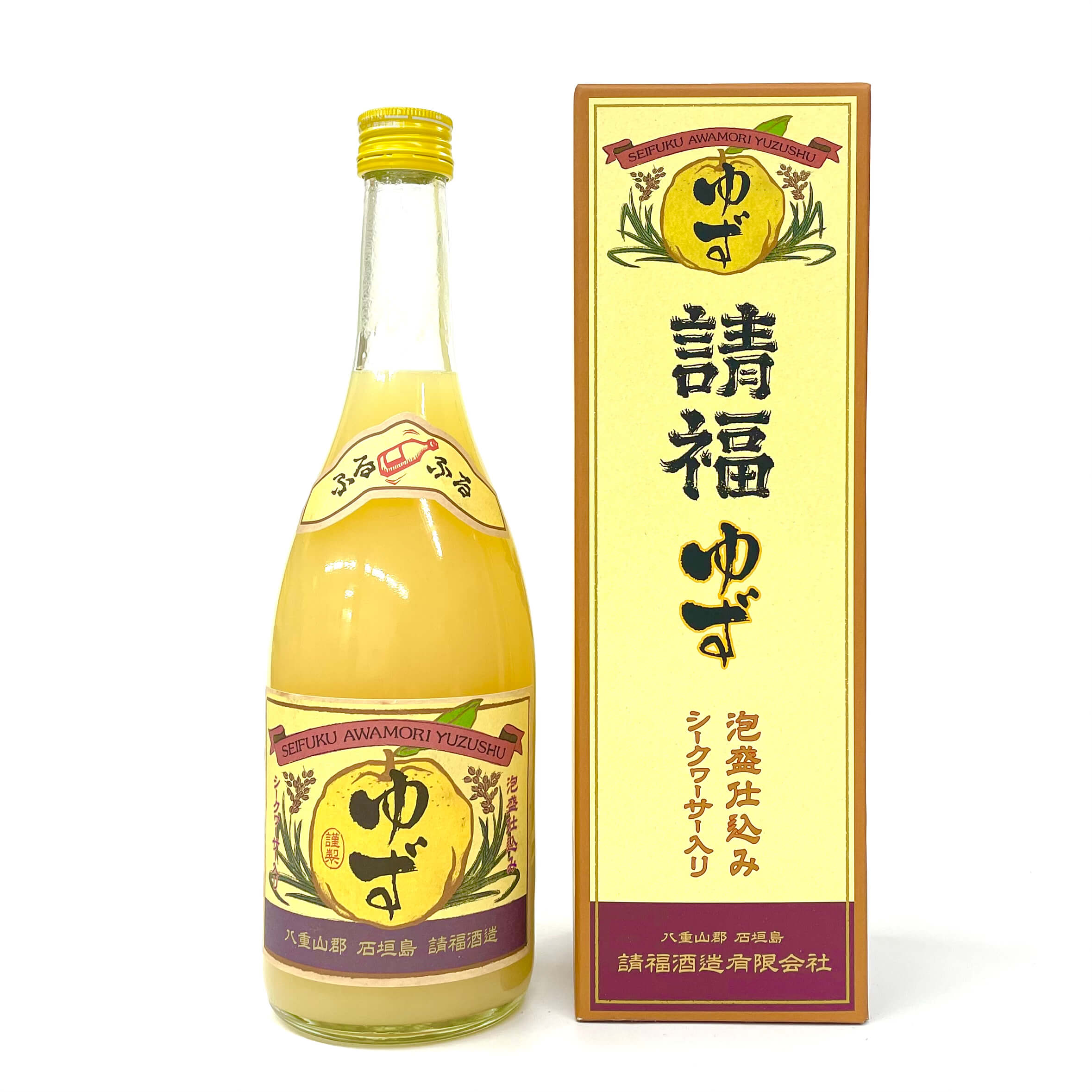 請福ゆず/シークヮーサー リキュール (10度/720ml)