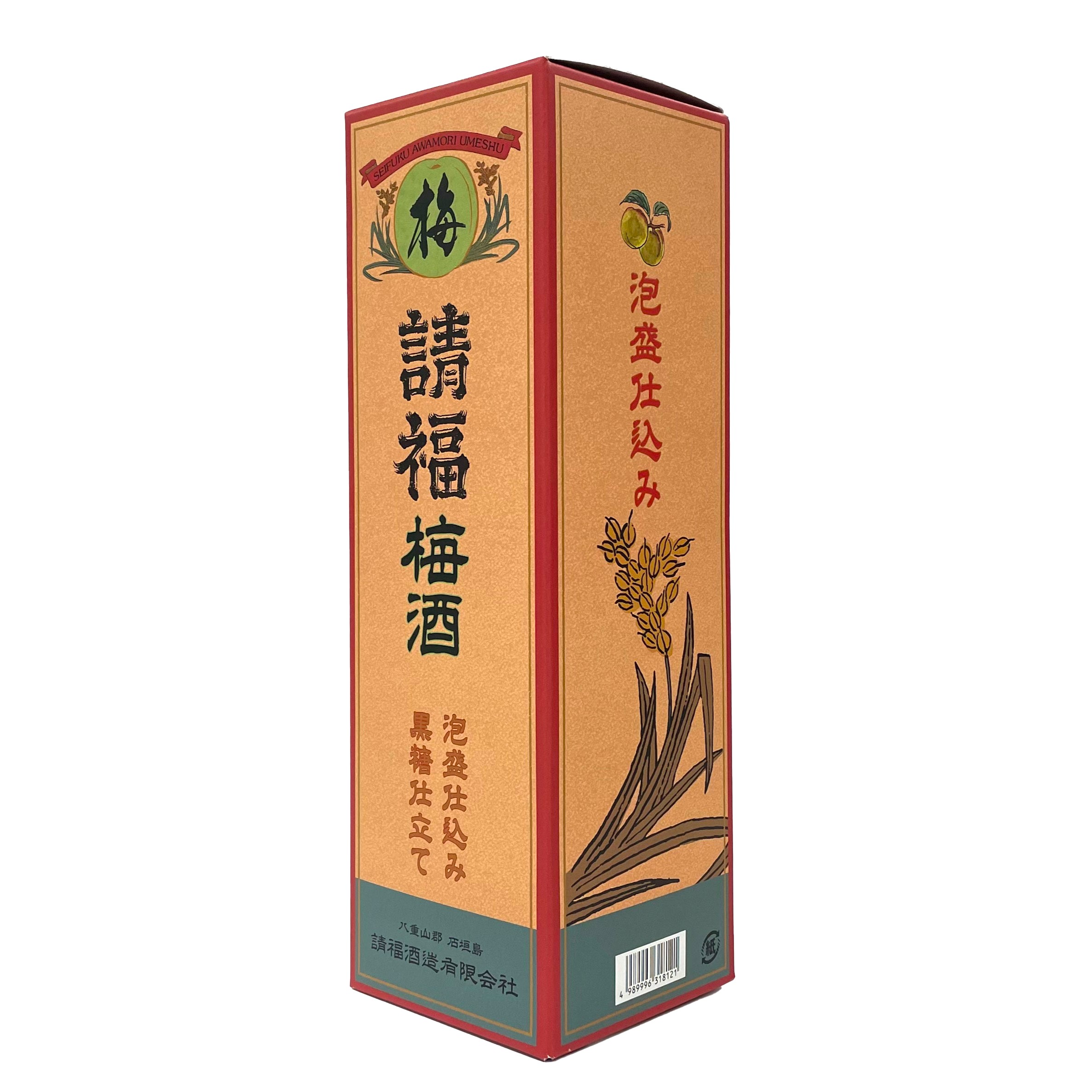 請福梅酒 泡盛仕込み (12度/720ml)