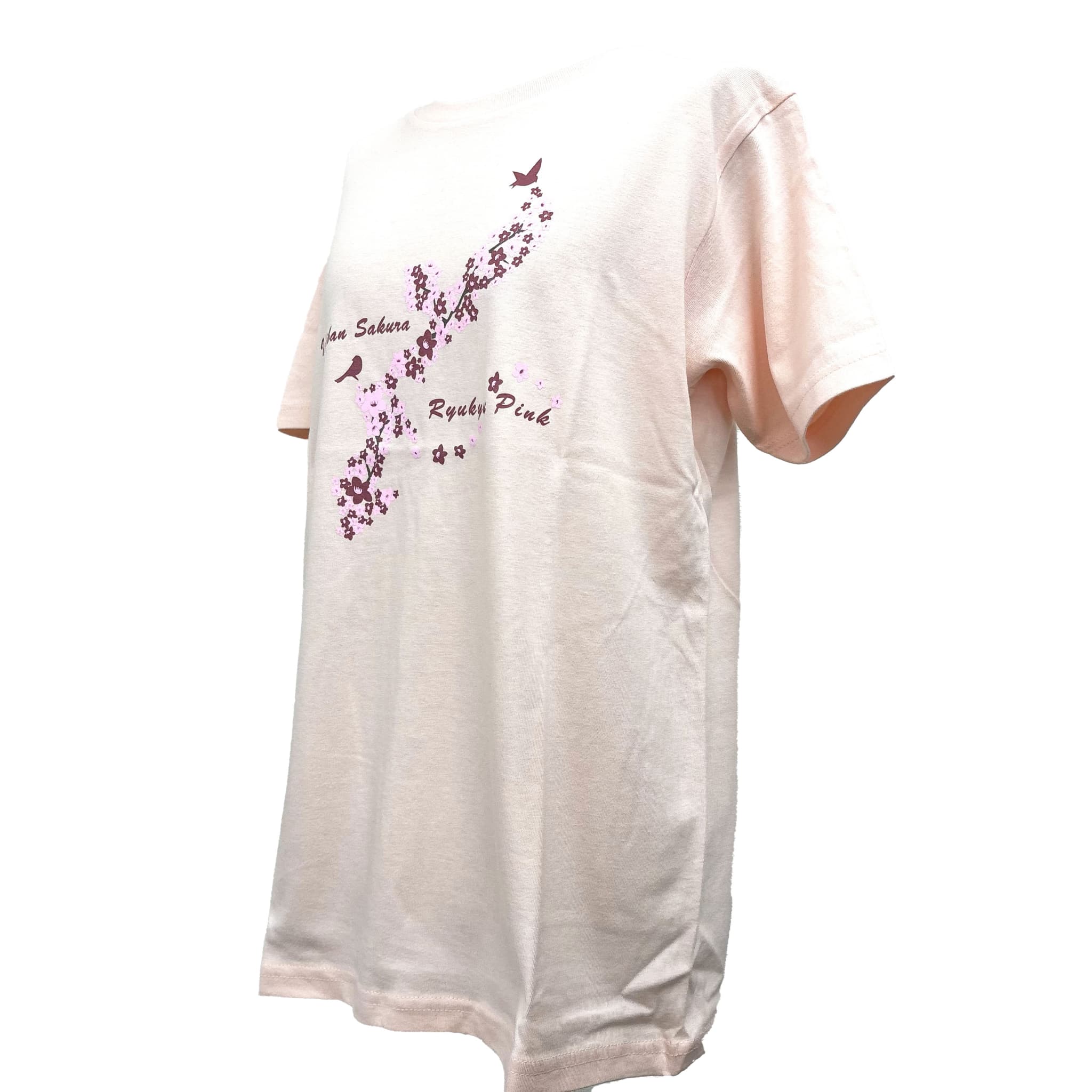 【レディース沖縄桜】Tシャツ (M/L/XL)