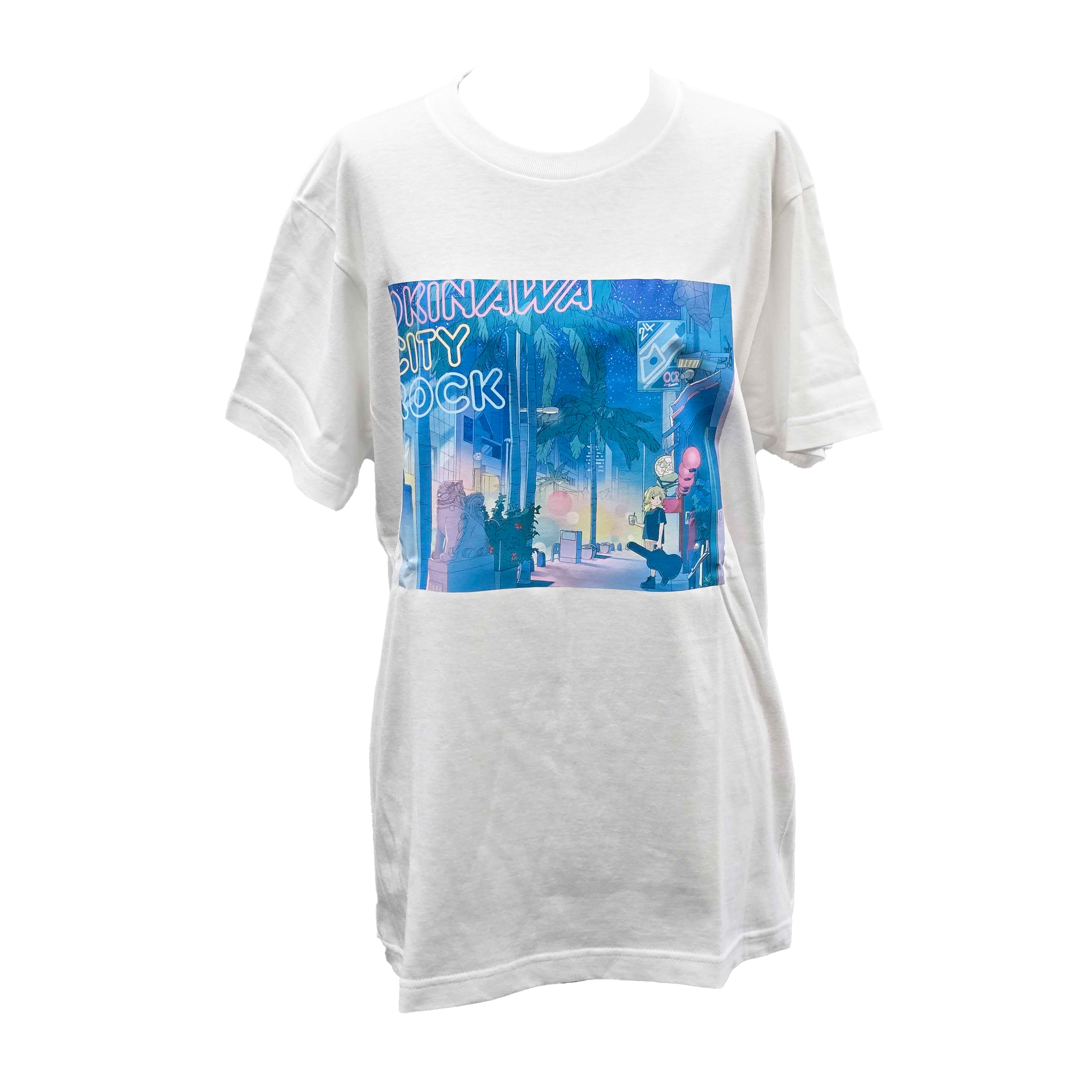 沖縄のキョウカちゃんTシャツ(feat.国際通り)