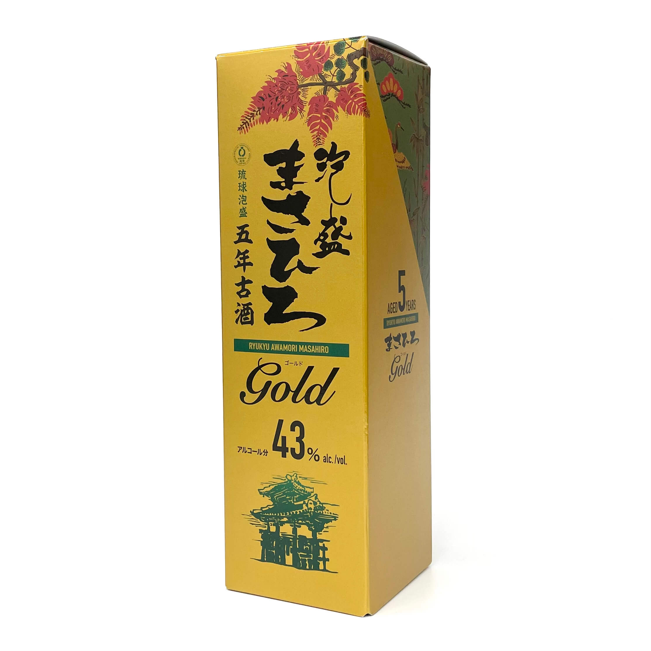 琉球泡盛 まさひろgold 5年古酒(43度/720ml)