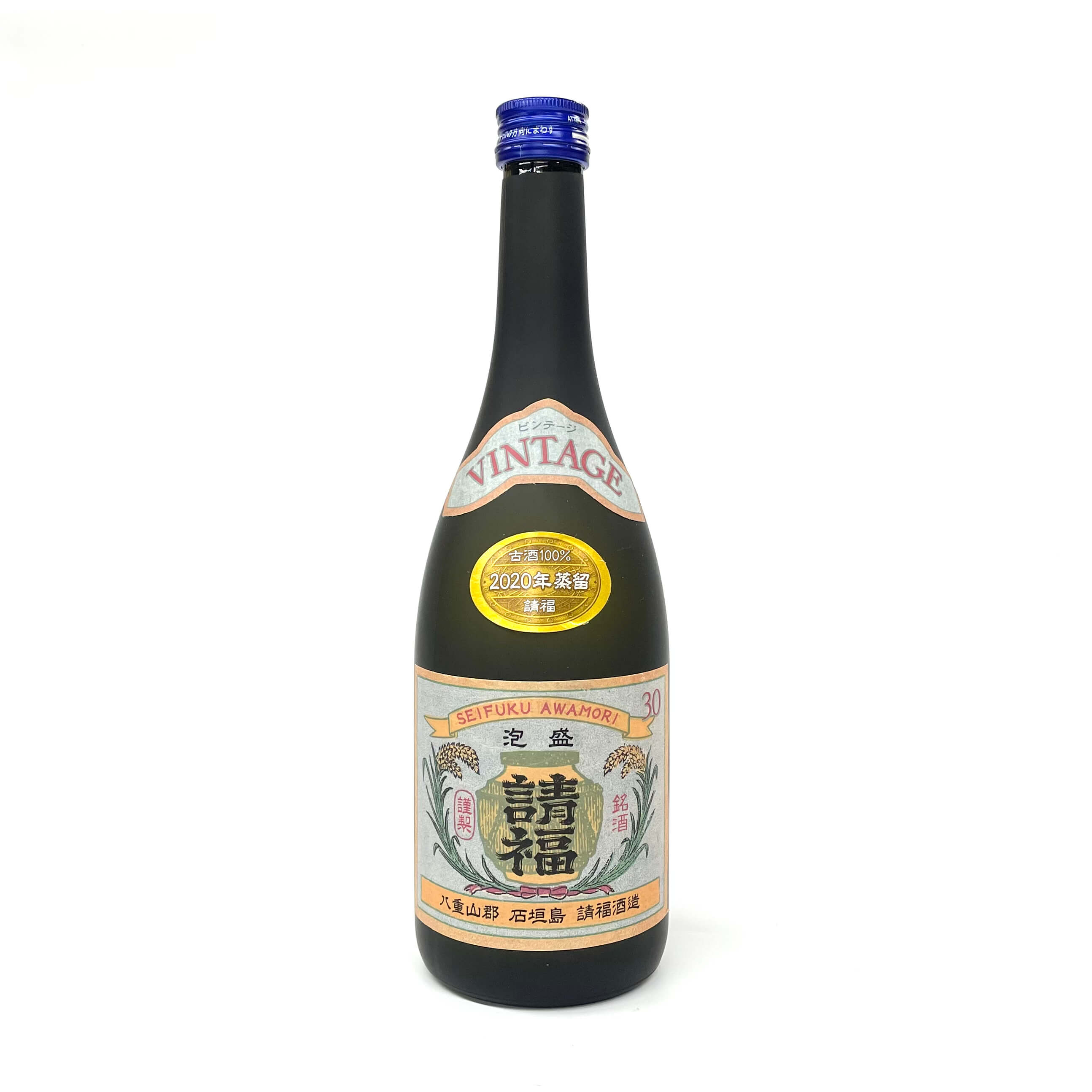 琉球泡盛 3年古酒 請福 ビンテージ (30度/720ml)