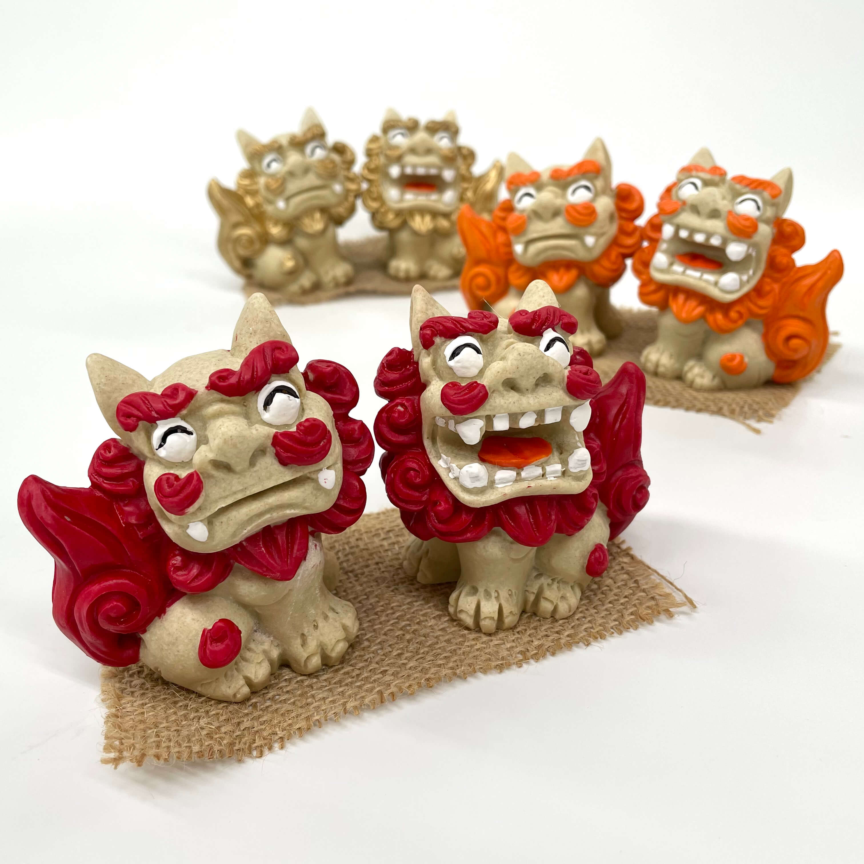 大吉シーサー(8cm)
