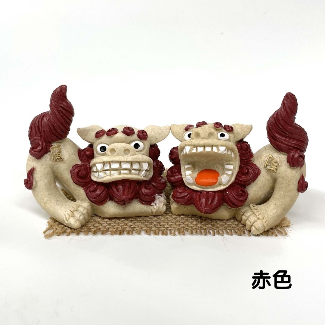 吠えシーサー伏せ(6.5cm)