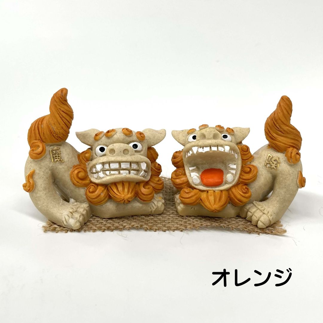 吠えシーサー伏せ(6.5cm)