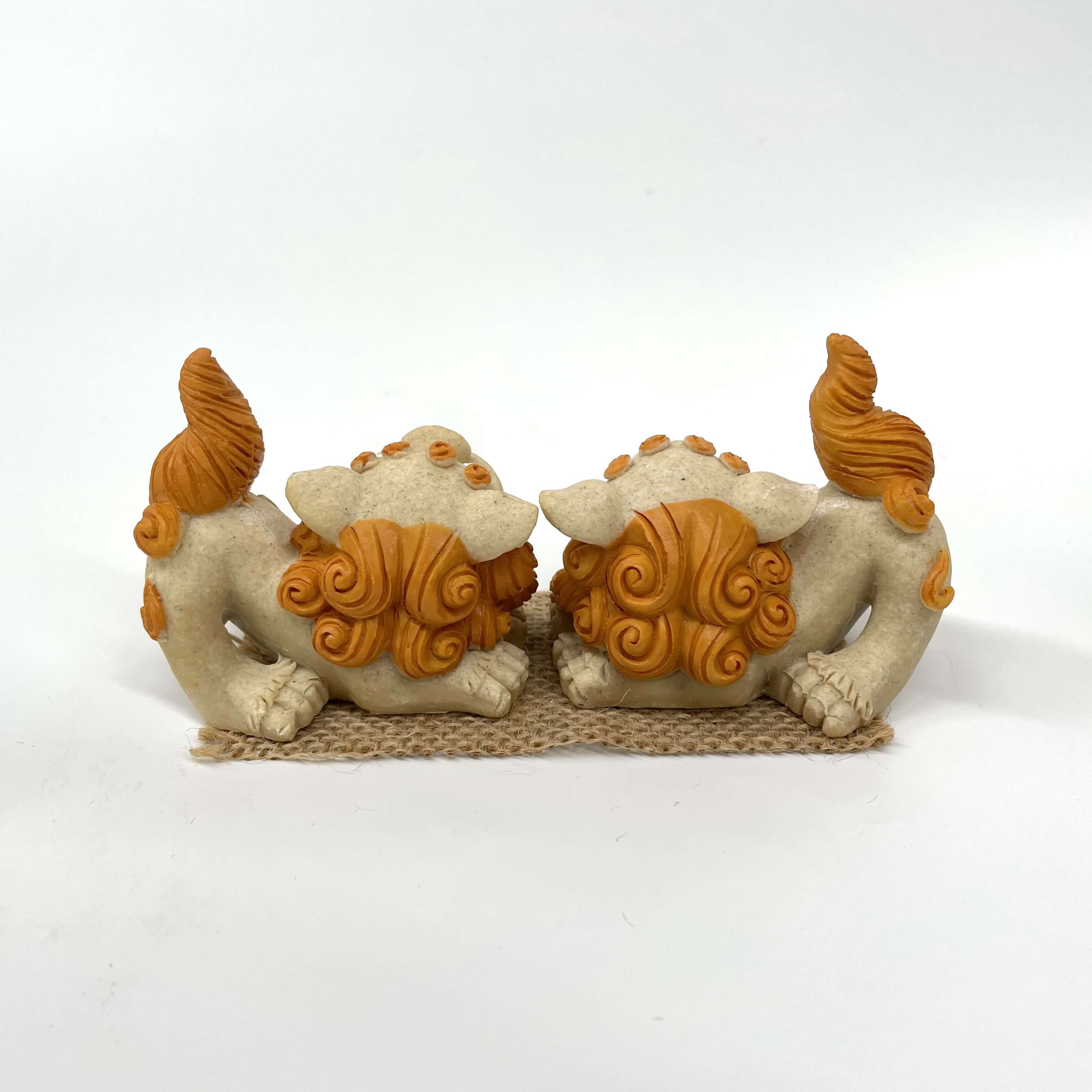 吠えシーサー伏せ(6.5cm)
