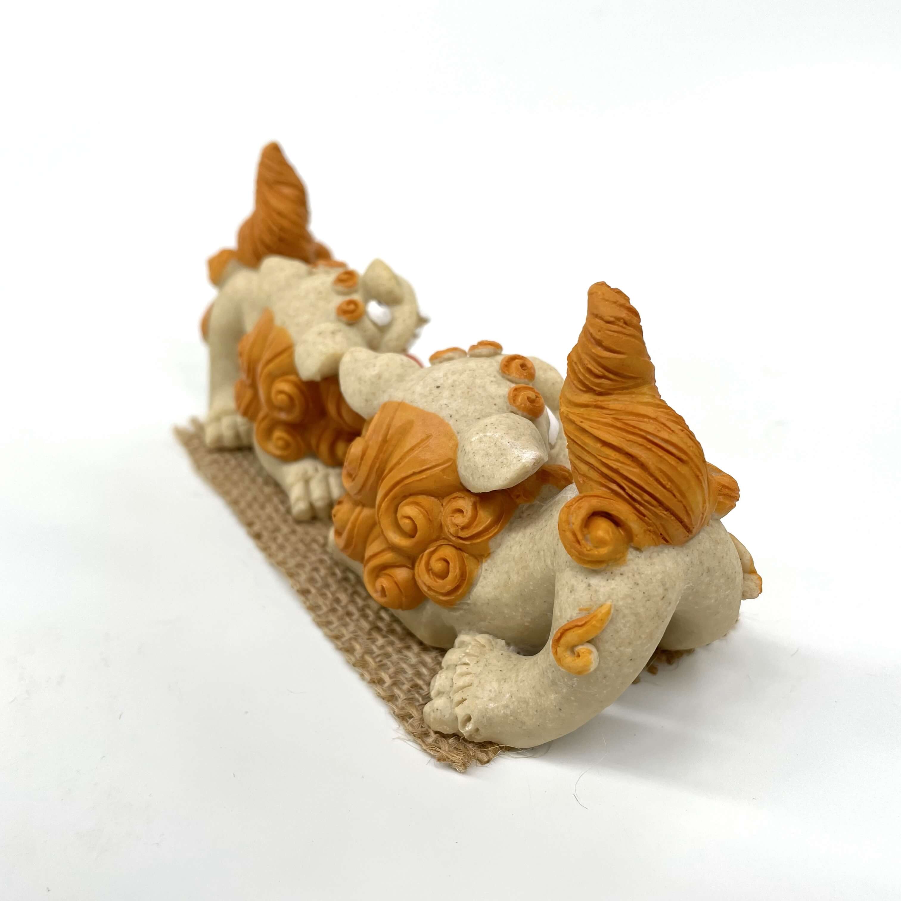吠えシーサー伏せ(6.5cm)