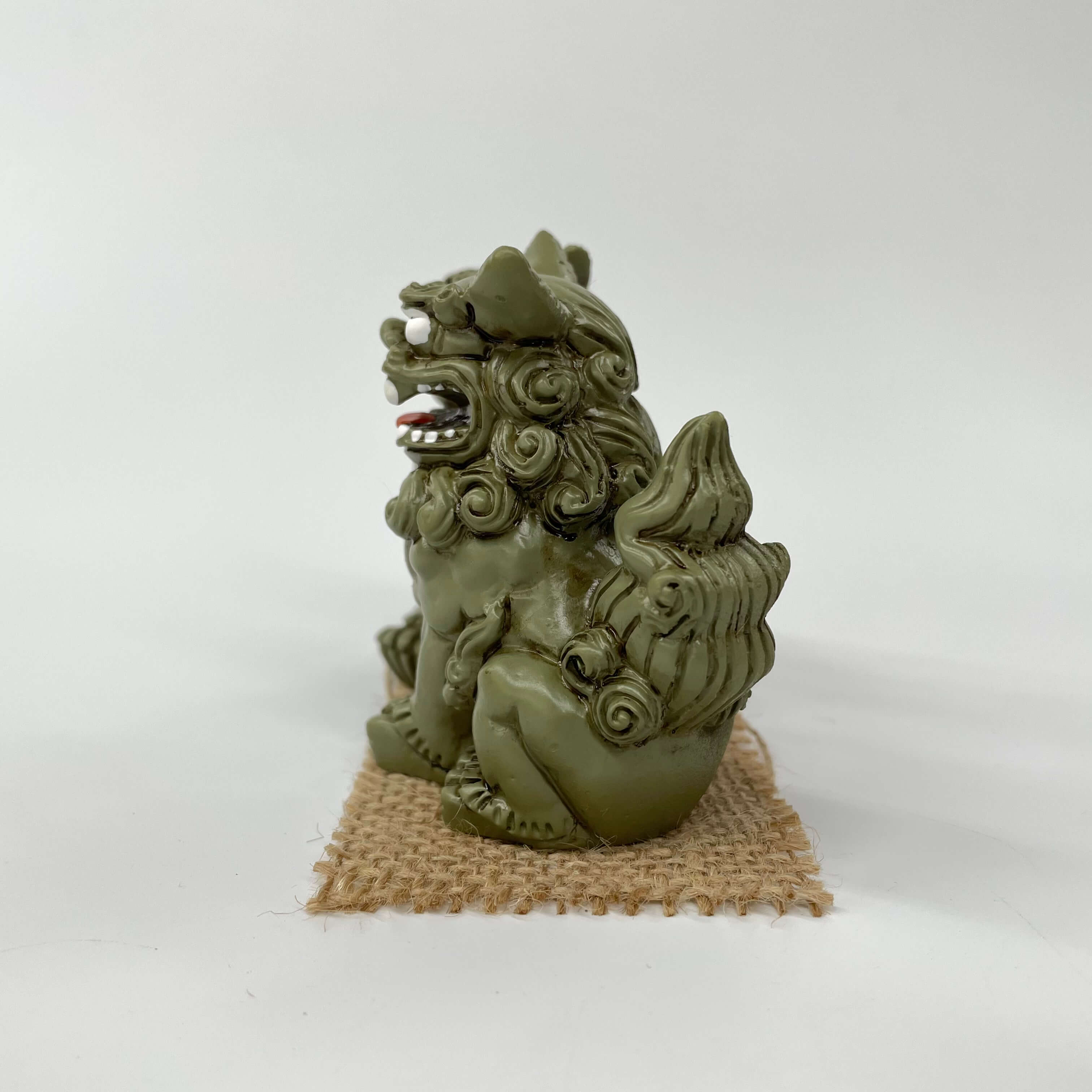 【16-7】万来獅子(カーキ)
