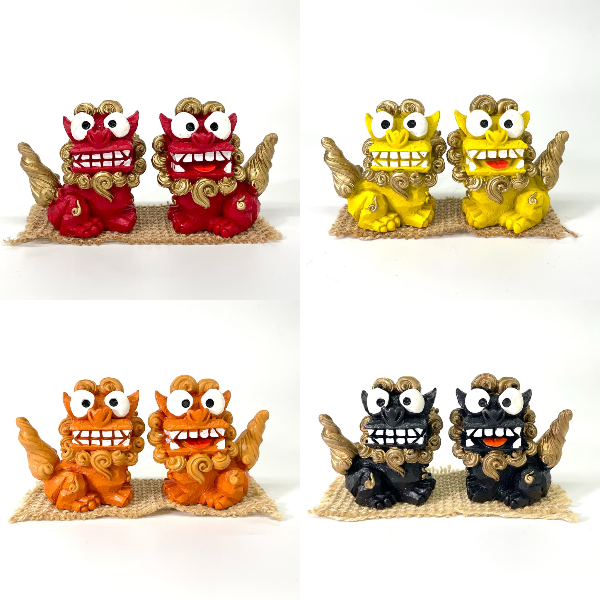原始獅子 座(8cm)