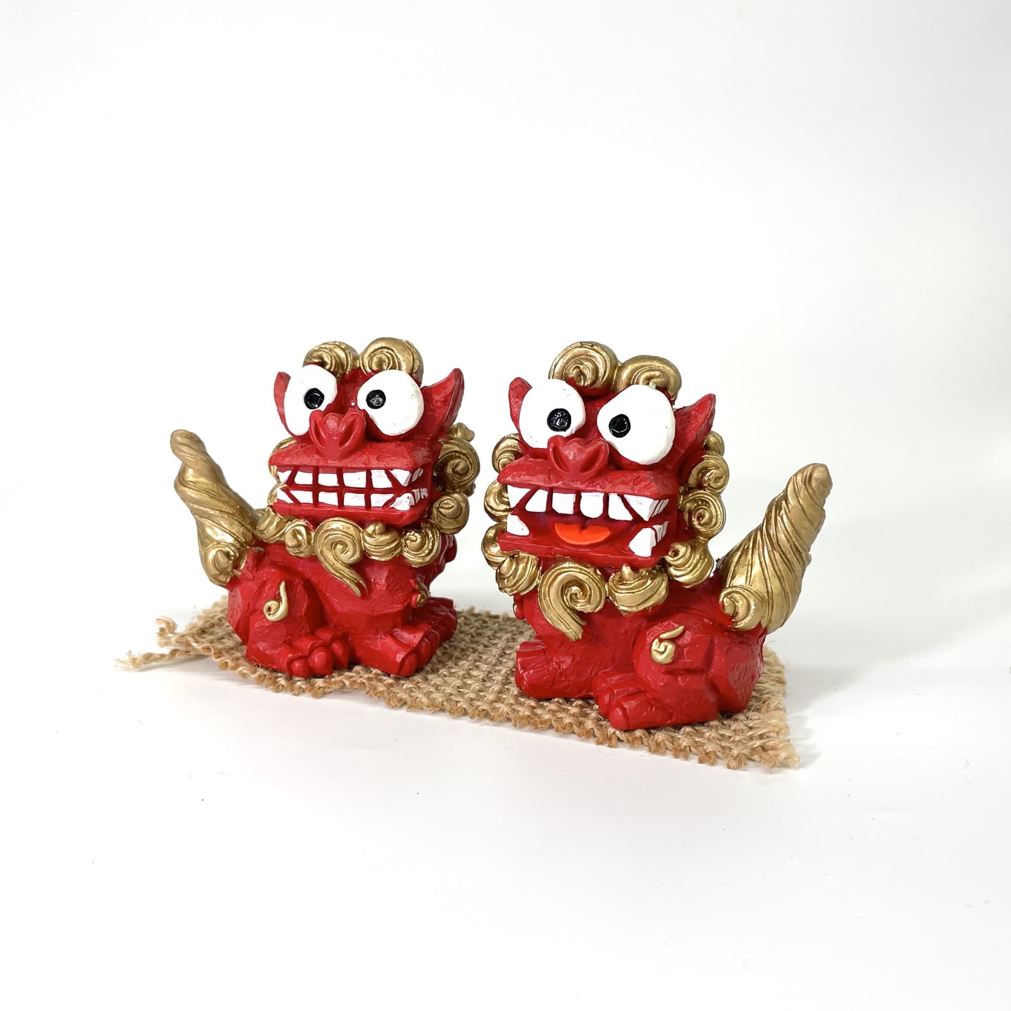 原始獅子 座(8cm)