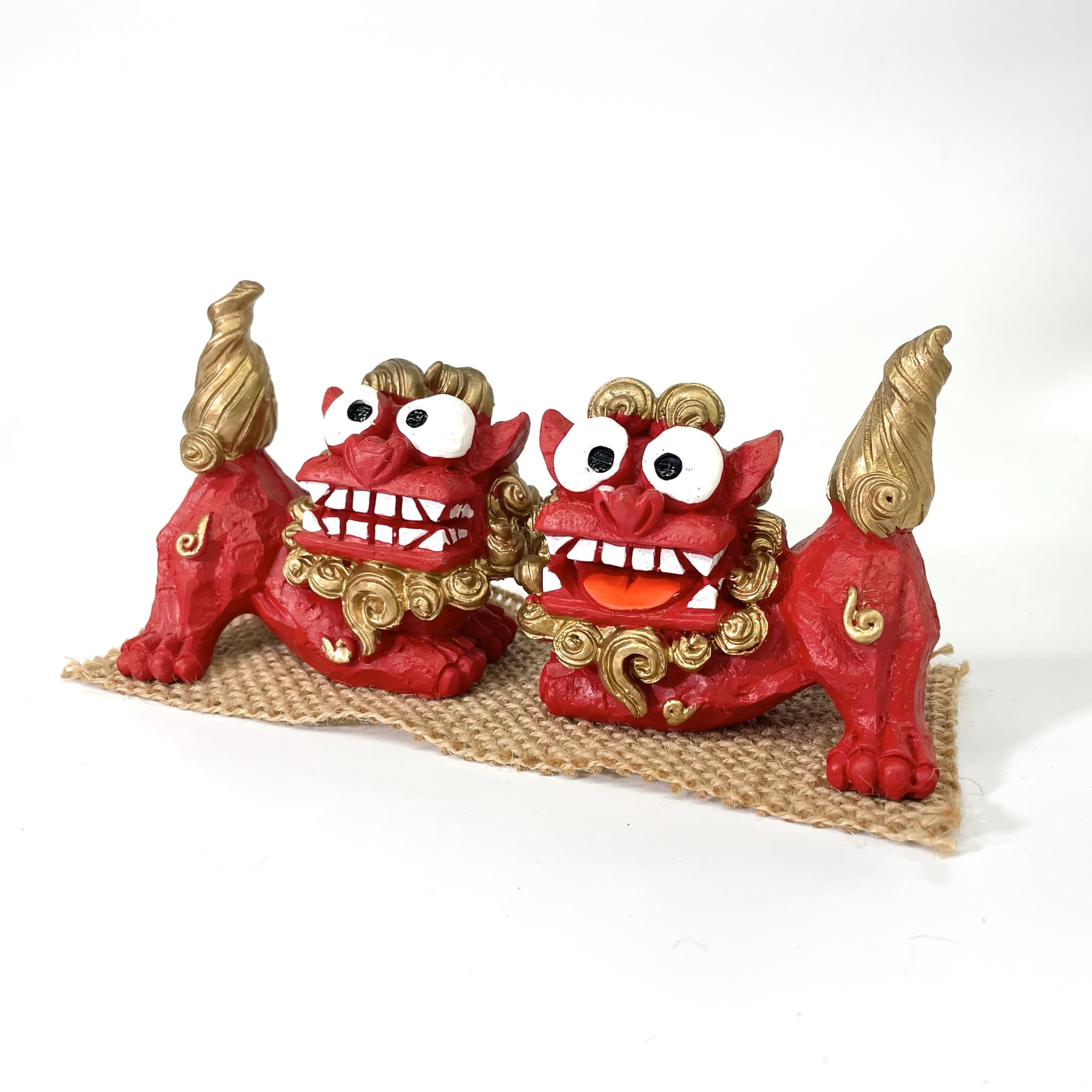 原始獅子 伏せ(8cm)