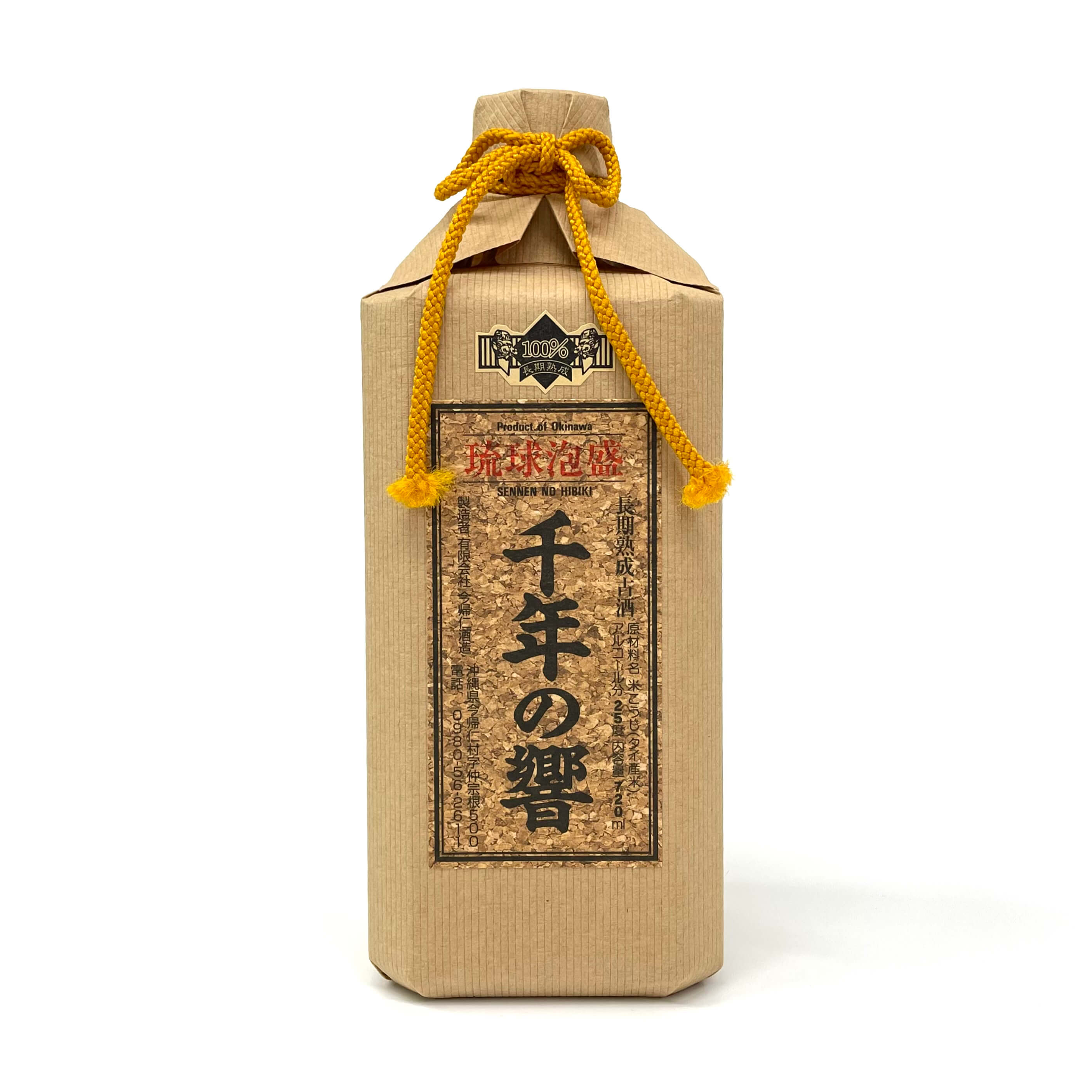 千年の響 長期熟成古酒(25度/720ml)