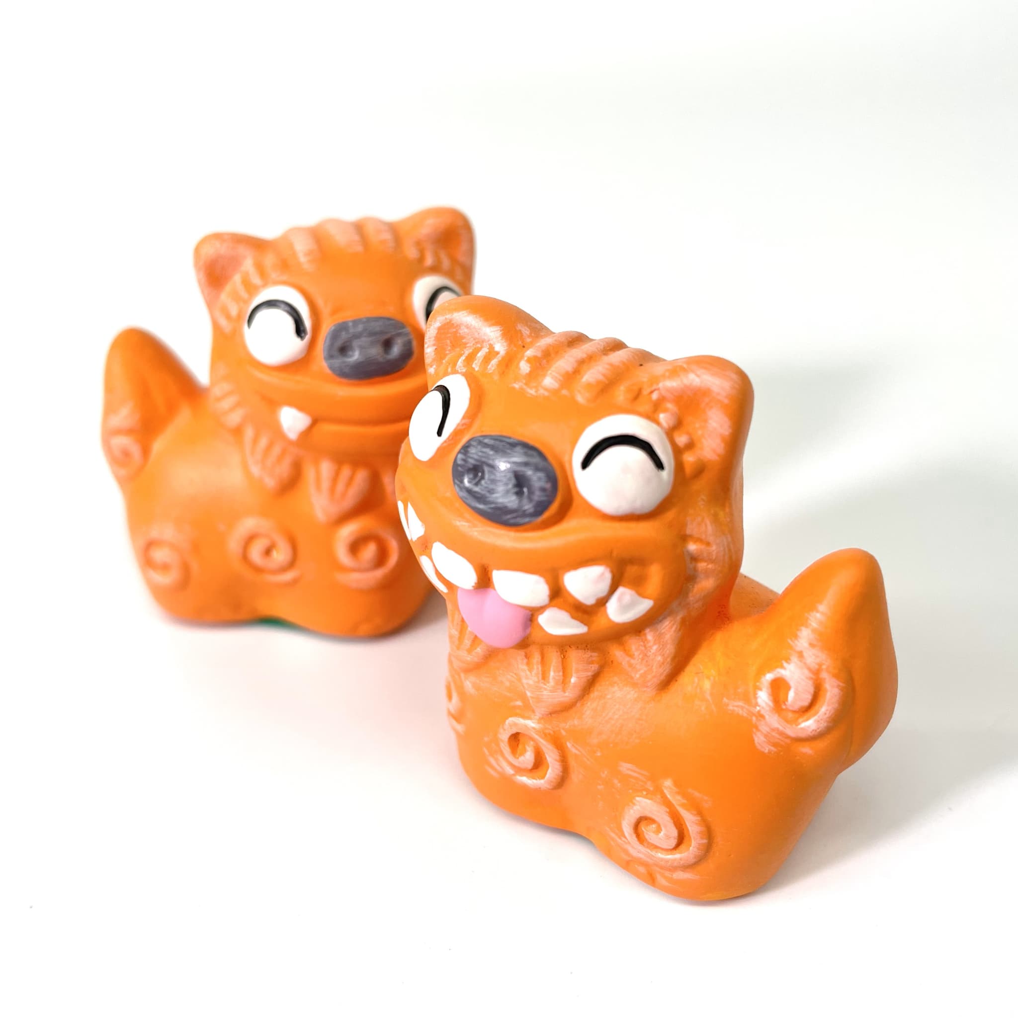 陶器なちゅらるシーサー(4cm)