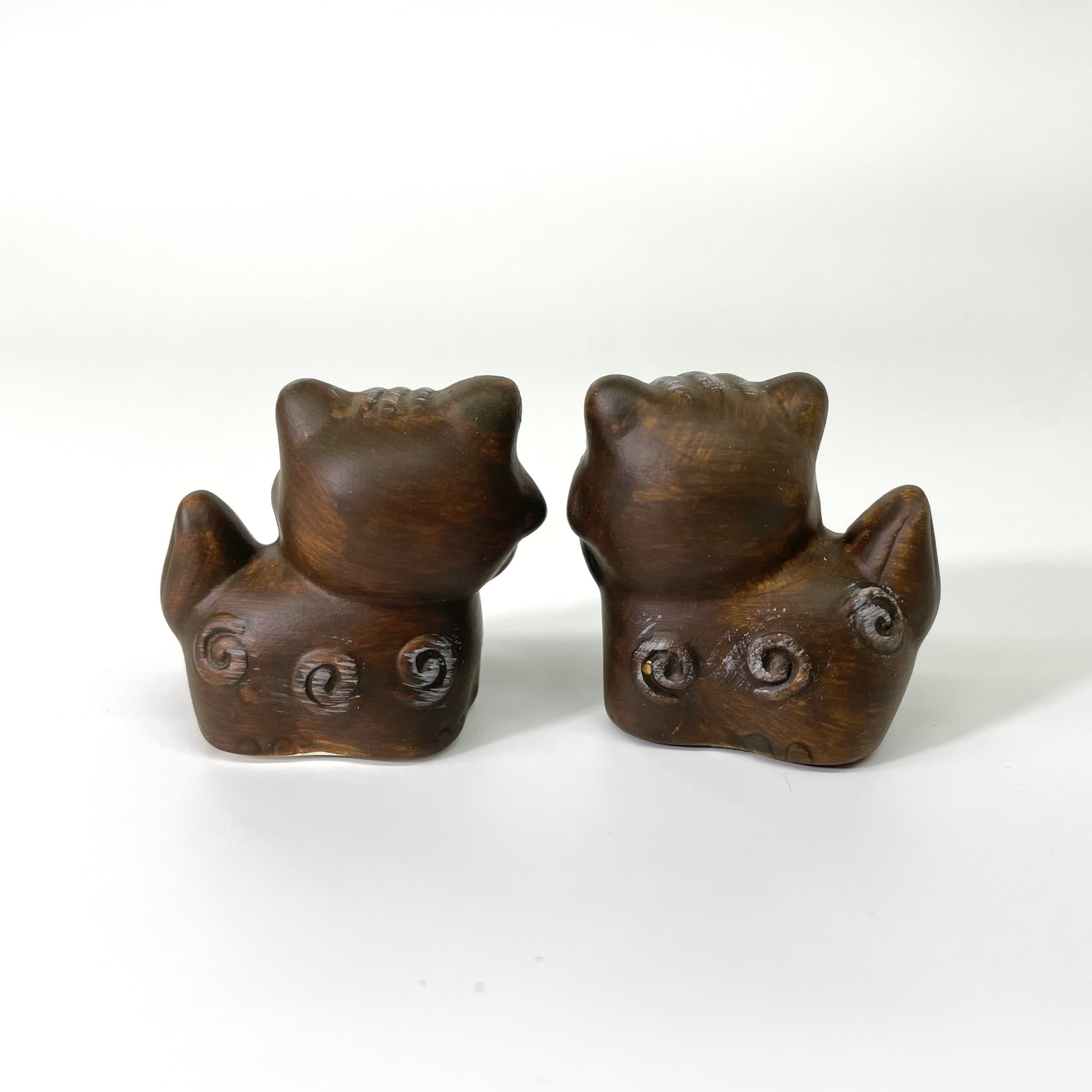 陶器なちゅらるシーサー(4cm)