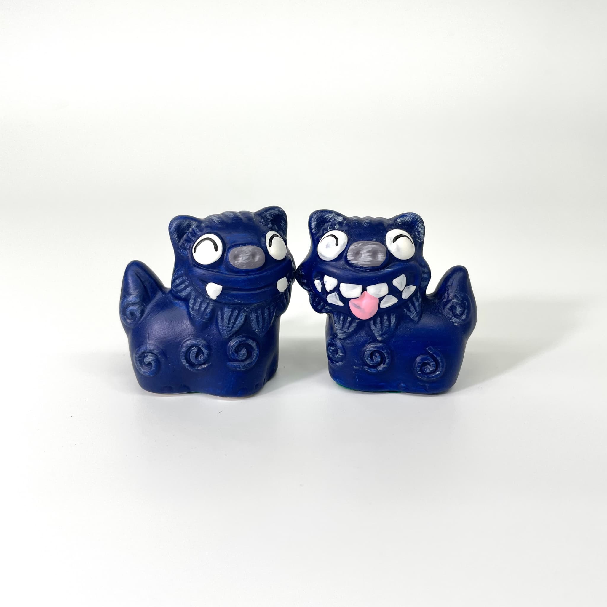 陶器なちゅらるシーサー(4cm)