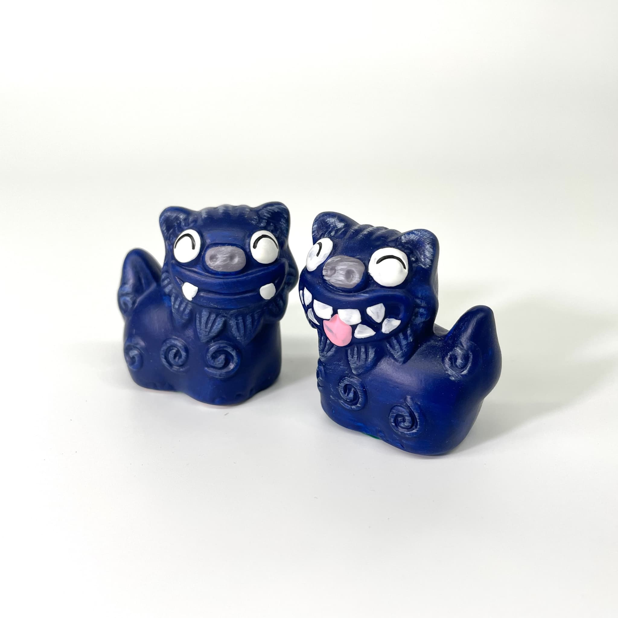 陶器なちゅらるシーサー(4cm)