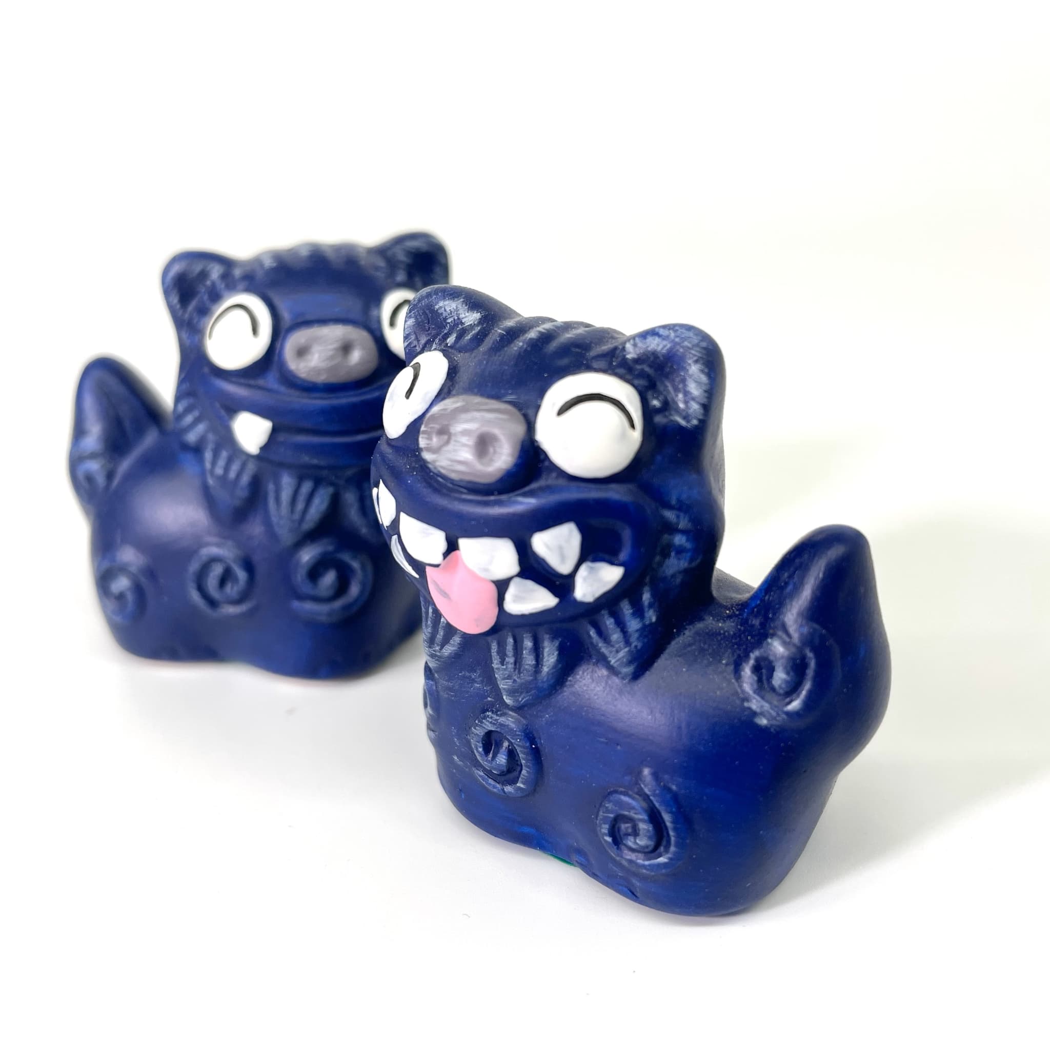 陶器なちゅらるシーサー(4cm)