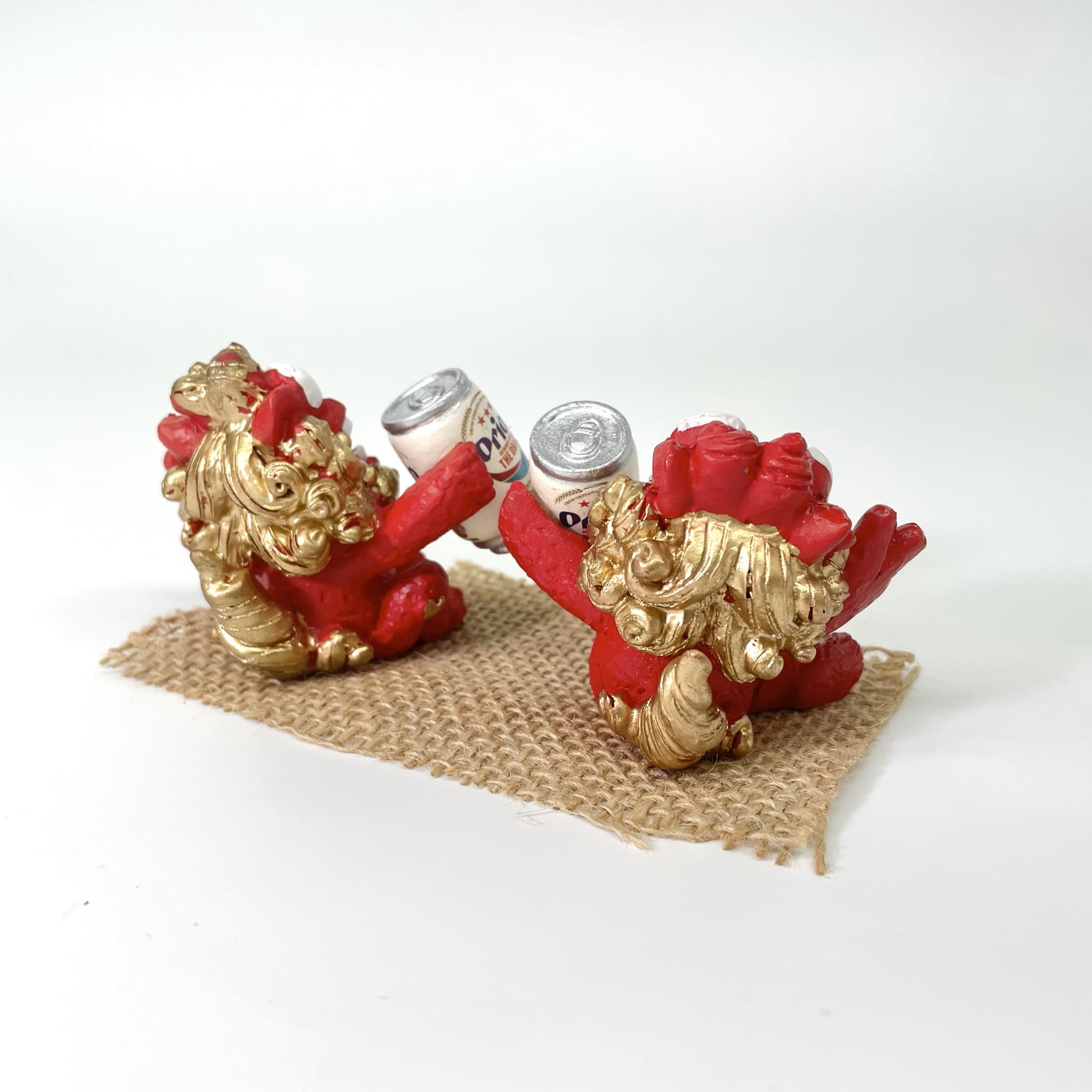 【オリオンビール】Orion缶原始獅子(5.5cm)